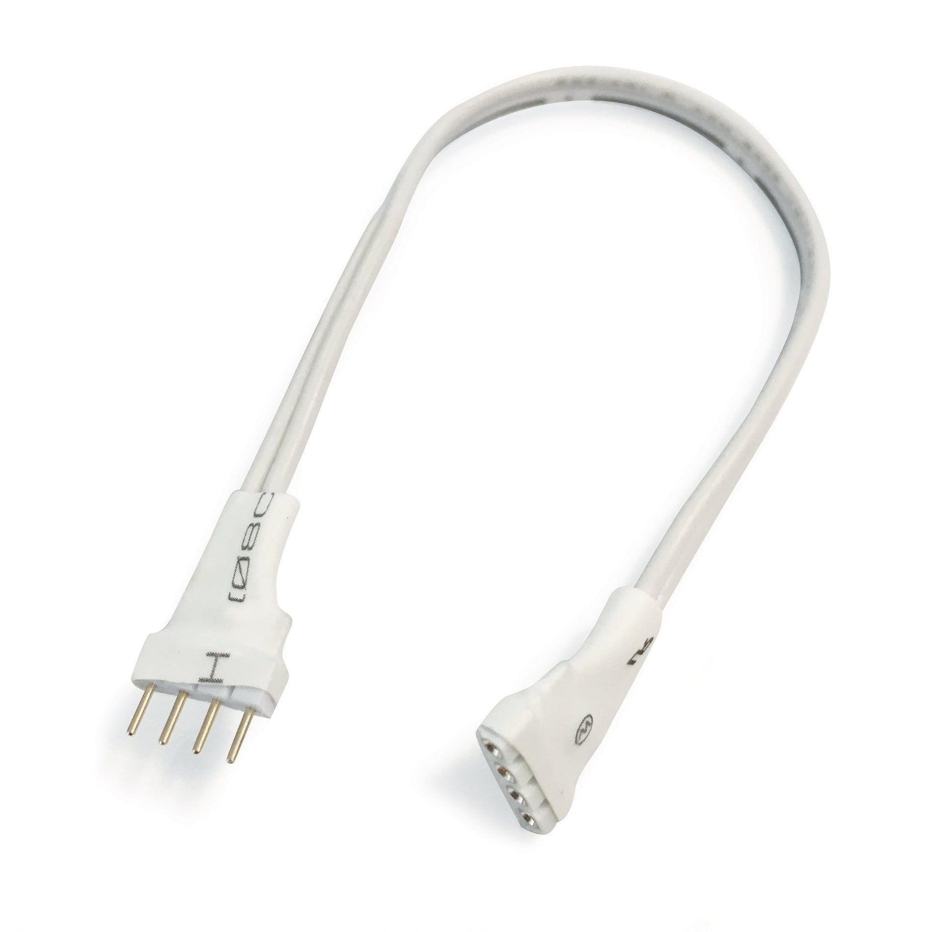 Nora NATL-202W 2 inch Linking Cable for Side-Lit LED Tape Light