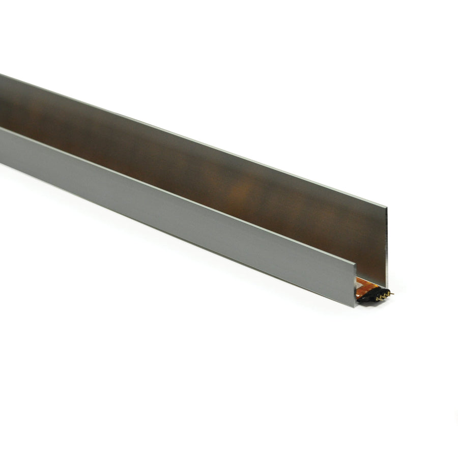 Nora NATL-C27A 4-ft J-Style Channel, Aluminumminum