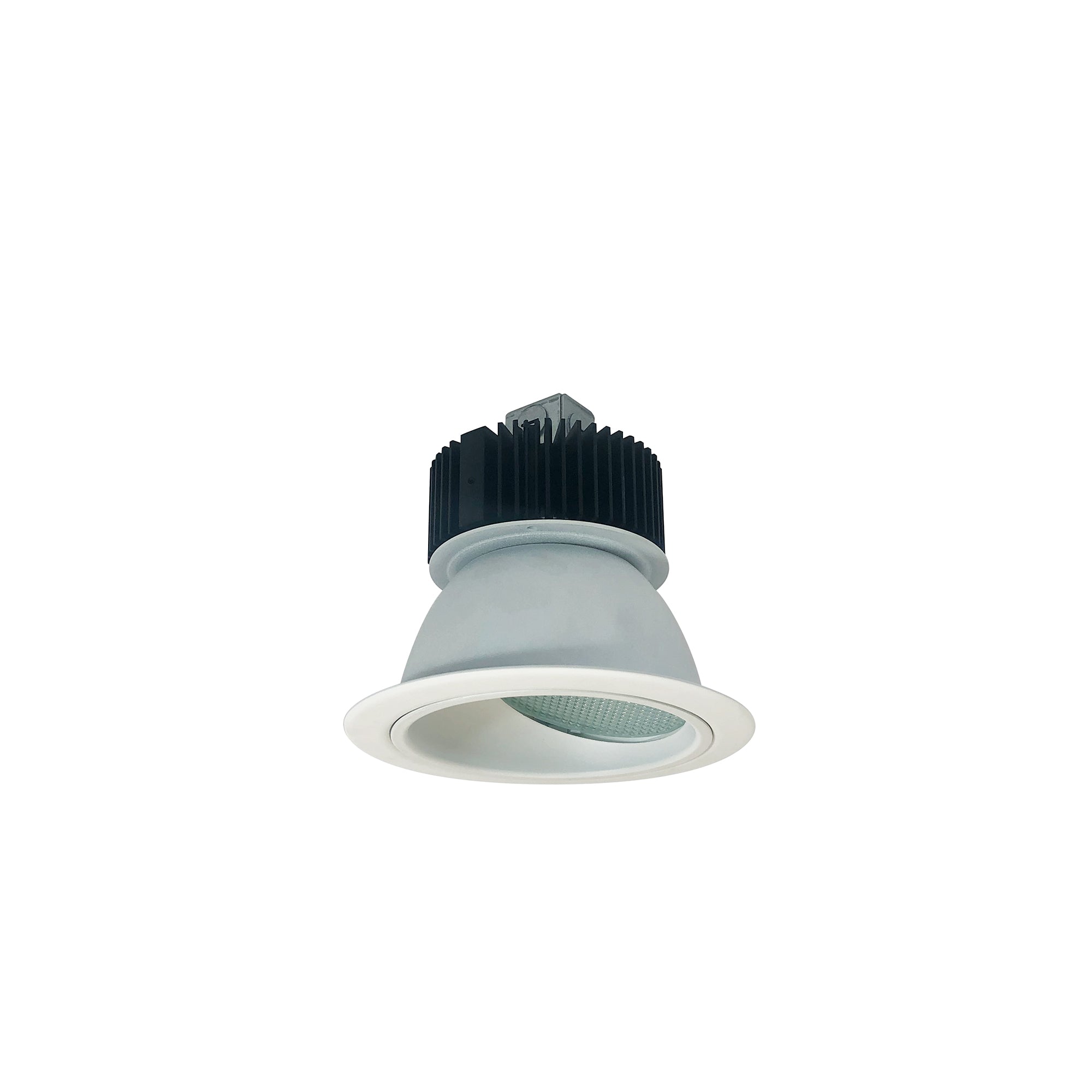 Nora Lighting NC2-436L0940SWSF - Recessed - 4 Inch Sapphire II Wall Wash, 900lm, 4000K, 20-Degrees Spot, White Self Flanged