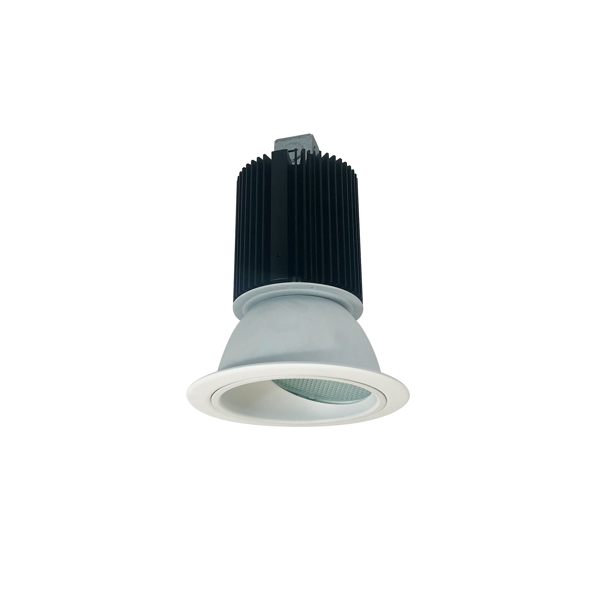 Nora Lighting NC2-436L2535SWSF - Recessed - 4 Inch Sapphire II Wall Wash, 2500lm, 3500K, 20-Degrees Spot, White Self Flanged