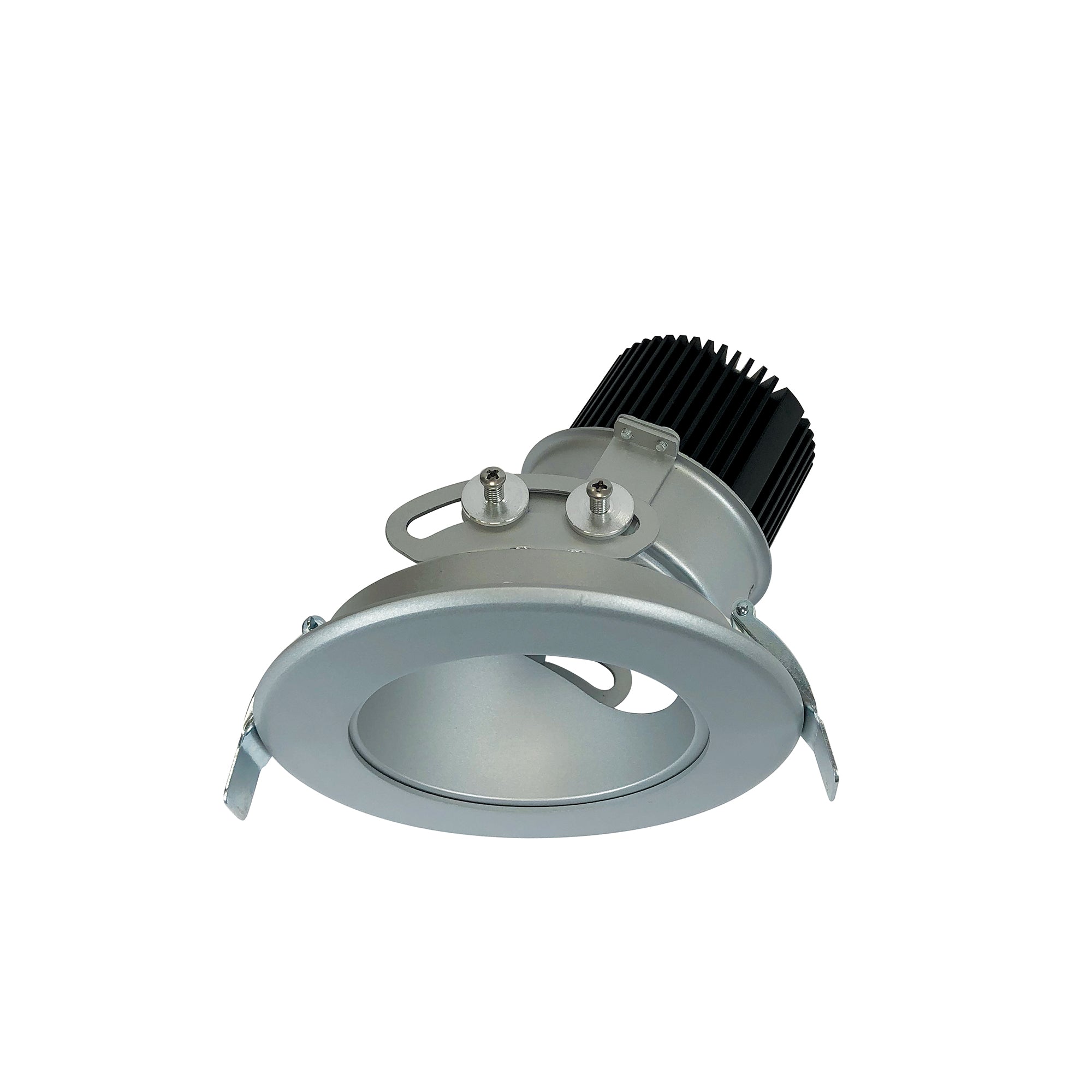 Nora Lighting NC2-439L0935SHSF - Recessed - 4 Inch Sapphire II High Lumen Adjustable Downlight, Round 36-Degree Spot Reflector, 900lm, 3500K, Haze Self-Flanged