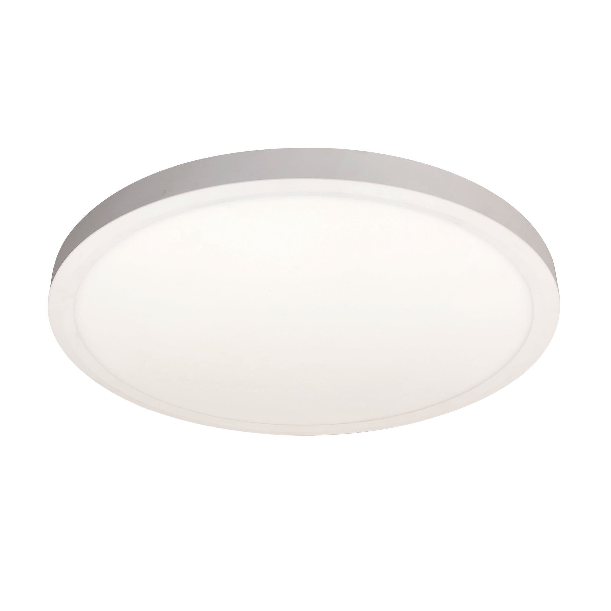 Nora Lighting NELOCAC-16R927W - Recessed - 16 Inch ELO Surface Mounted LED, 2200lm / 20W, 2700K, 90+ CRI, 120V Triac/ELV or 277V Non-Dimming, White