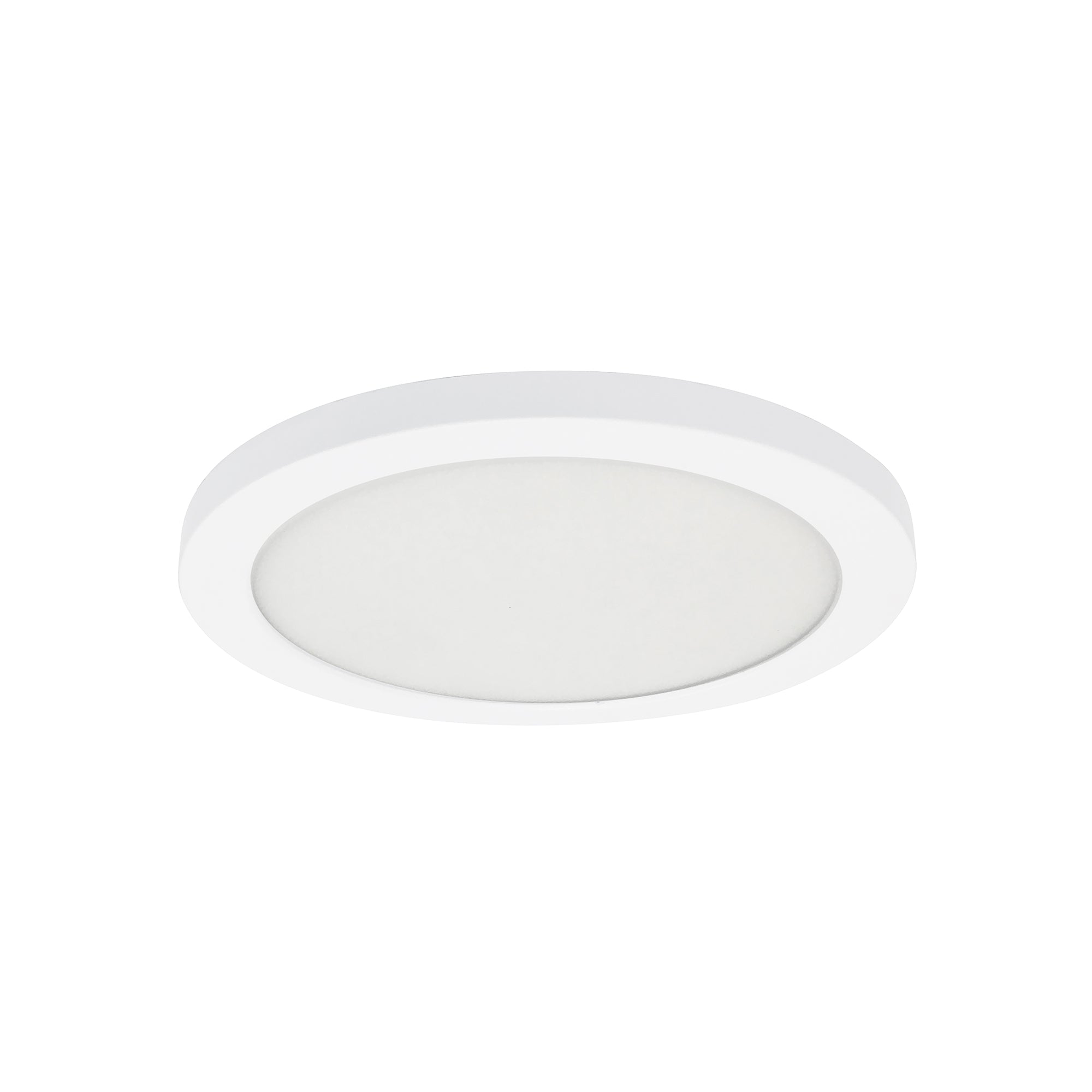 Nora Lighting NELOCAC-8R30W - Recessed - 8 Inch ELO Surface Mounted LED, 1100lm / 18W, 3000K, 80+ CRI, 120V Triac/ELV Dimming, White