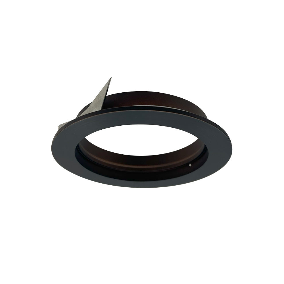 Nora Lighting NIO-4PRTFABZ - Recessed - 4 Inch Iolite PLUS Trimless to Flanged Converter Accessory, Bronze