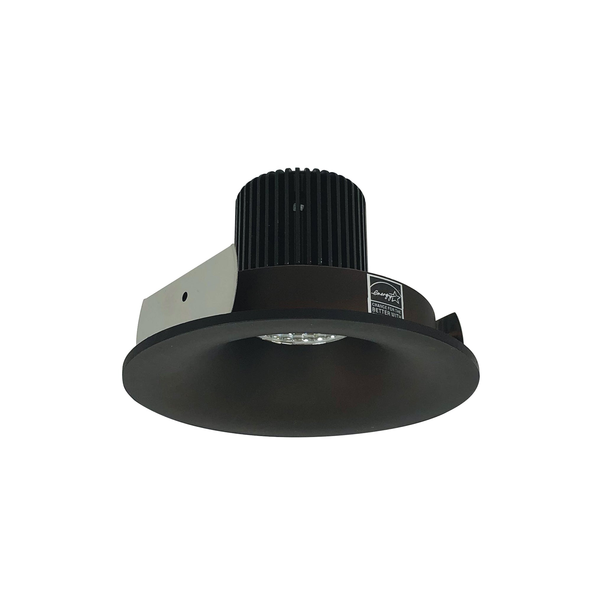 Nora Lighting NIO-4RNB27XBZ/10 - Recessed - 4 Inch Iolite LED Round Bullnose, 1000lm / 14W, 2700K, Bronze Finish