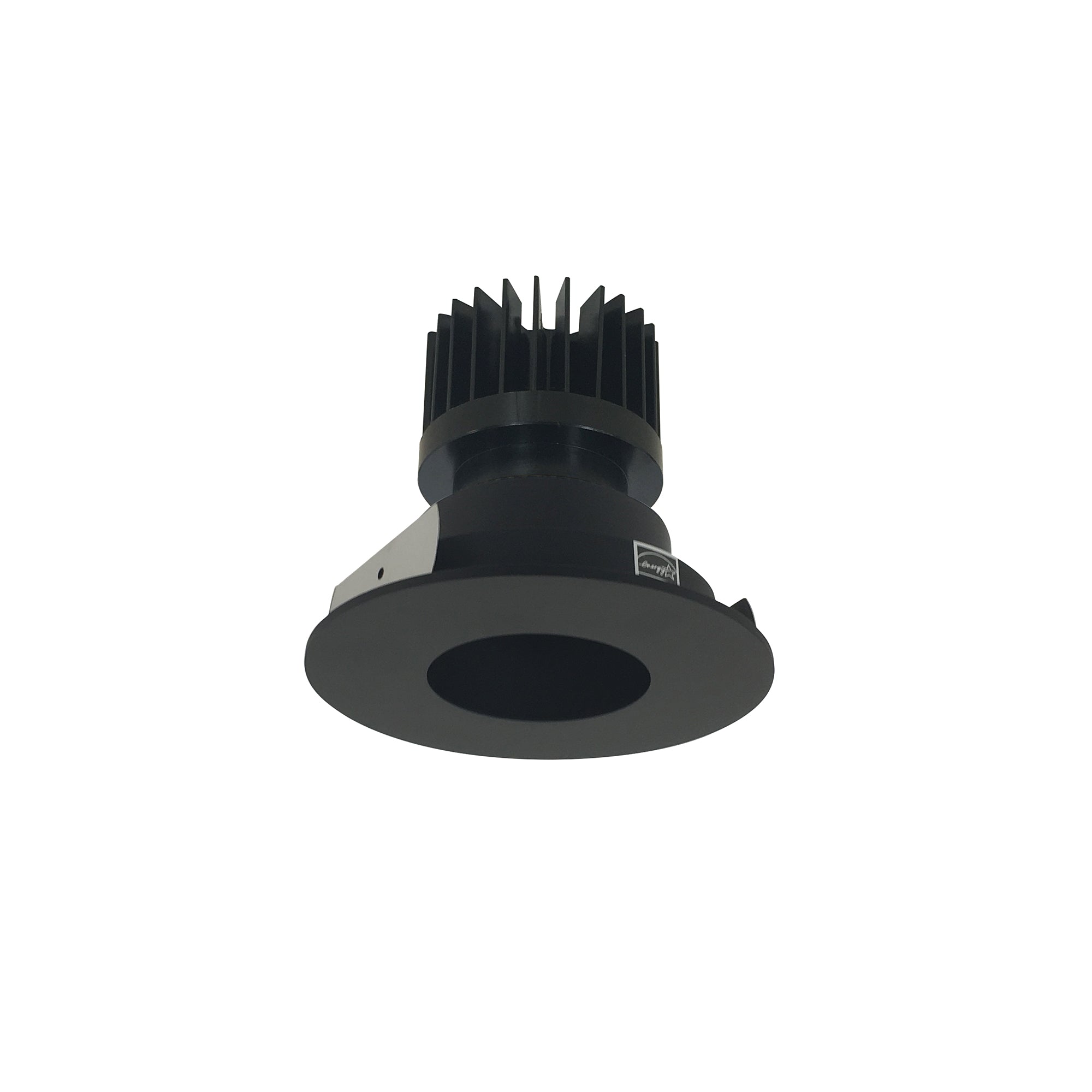 Nora Lighting NIO-4RPH27XBB/HL - Recessed - 4 Inch Iolite LED Round Pinhole, 1500lm/2000lm/2500lm (varies by housing), 2700K, Black Pinhole / Black Flange