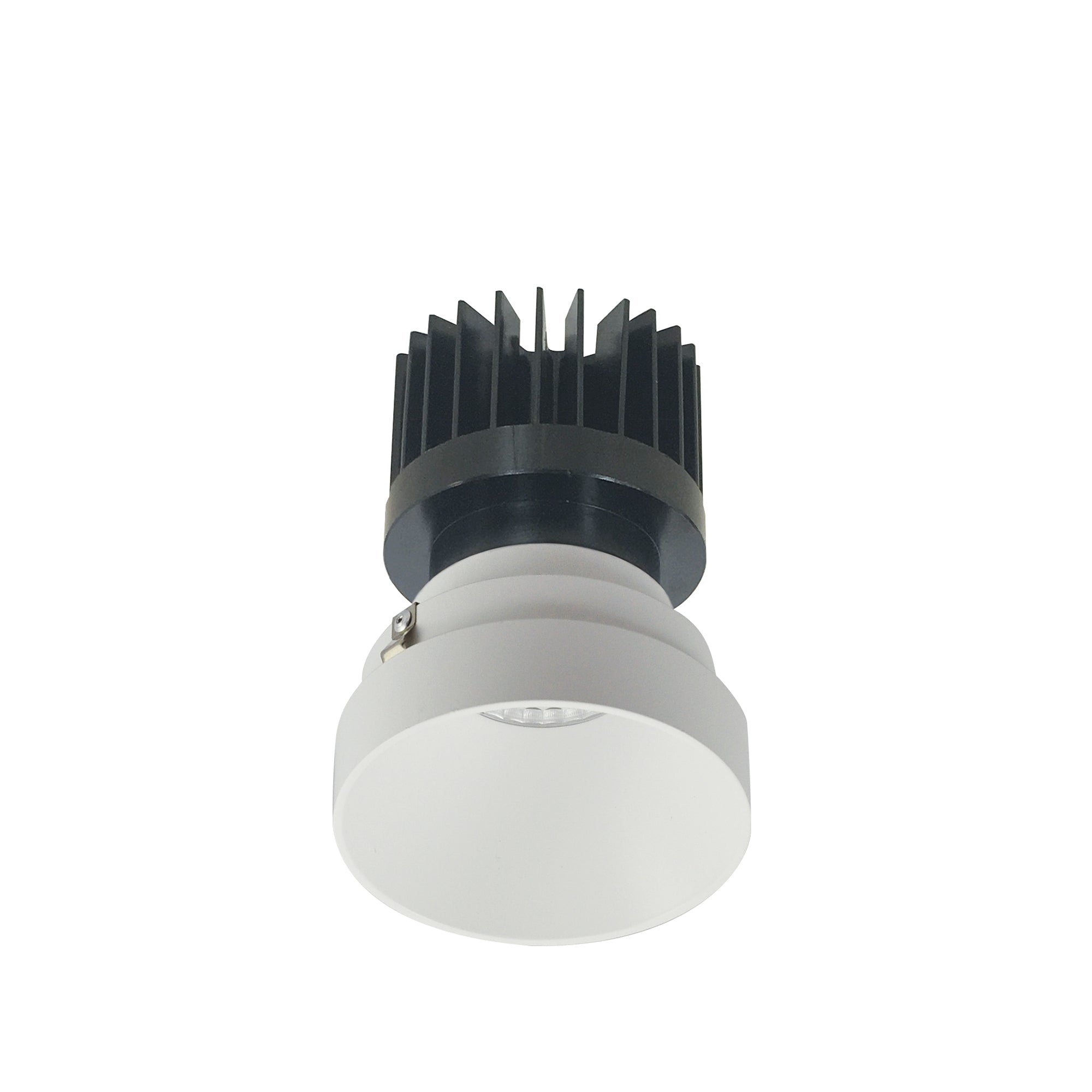 Nora Lighting NIO-4RTLNDC30XMPW/HL - Recessed - 4 Inch Iolite LED Round Trimless Downlight, 1500lm/2000lm/2500lm (varies by housing), 3000K, Matte Powder White Finish