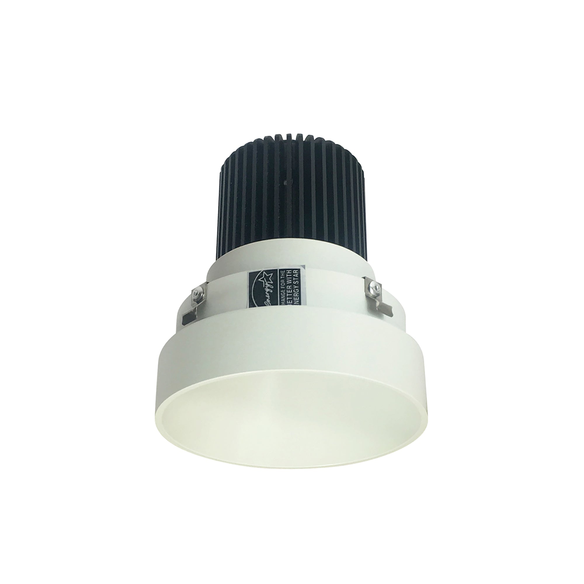 Nora Lighting NIO-4RTLNDC50XWW - Recessed - 4 Inch Iolite LED Round Trimless Downlight, 800lm / 14W, 5000K, White Finish