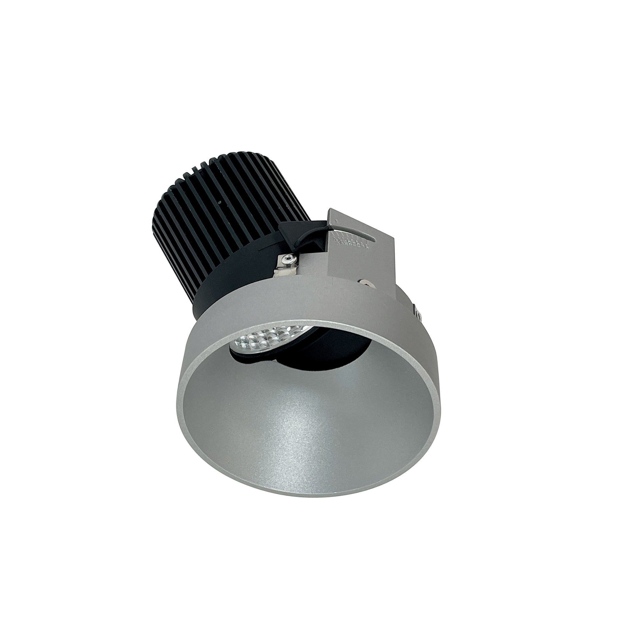 Nora Lighting NIO-4RTSLA27XHZ/10 - Recessed - 4 Inch Iolite LED Round Trimless Adjustable Slot, 1000lm / 14W, 2700K, Haze