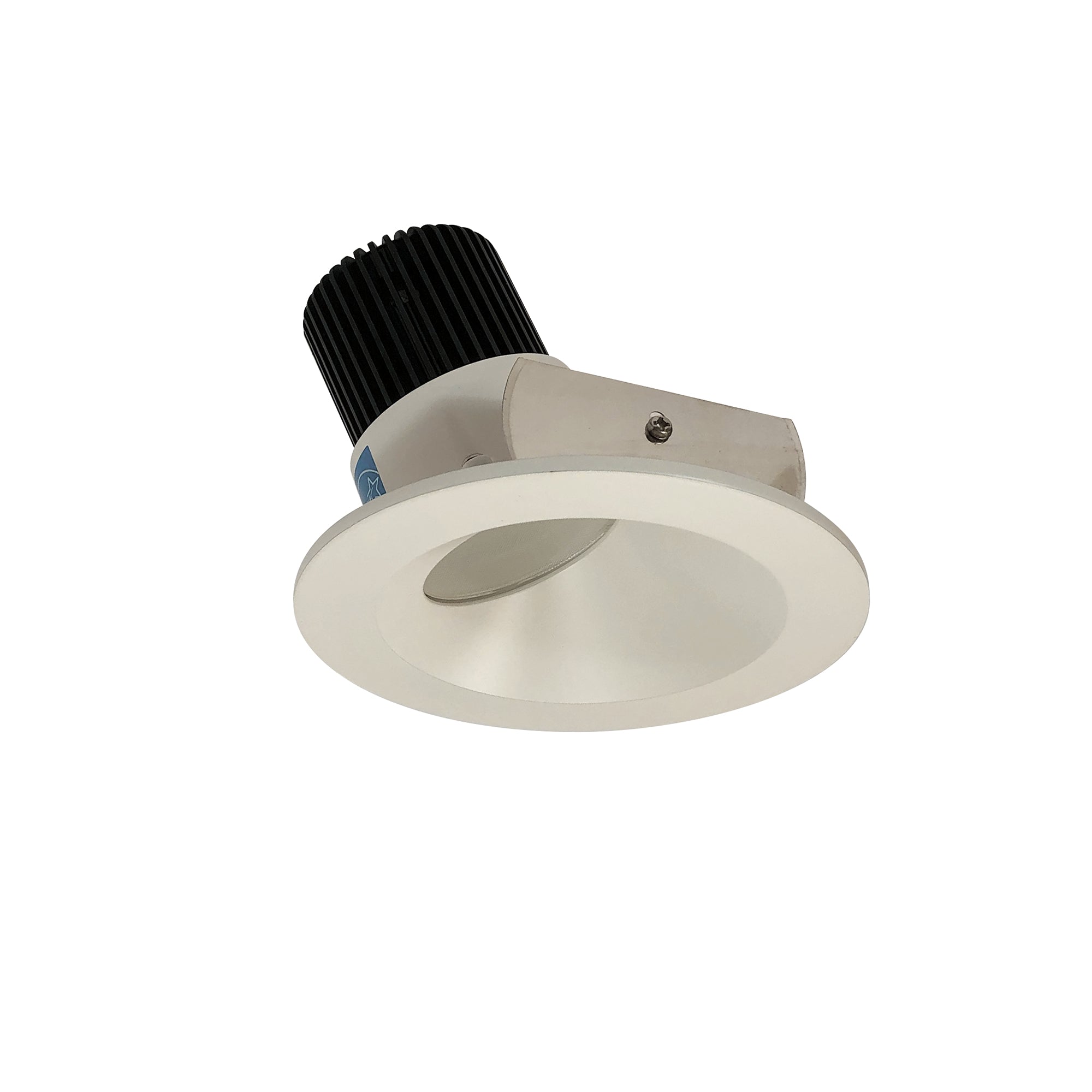 Nora Lighting NIO-4RW27XWW/10 - Recessed - 4 Inch Iolite LED Round Wall Wash, 1000lm / 14W, 2700K, White Reflector / White Flange