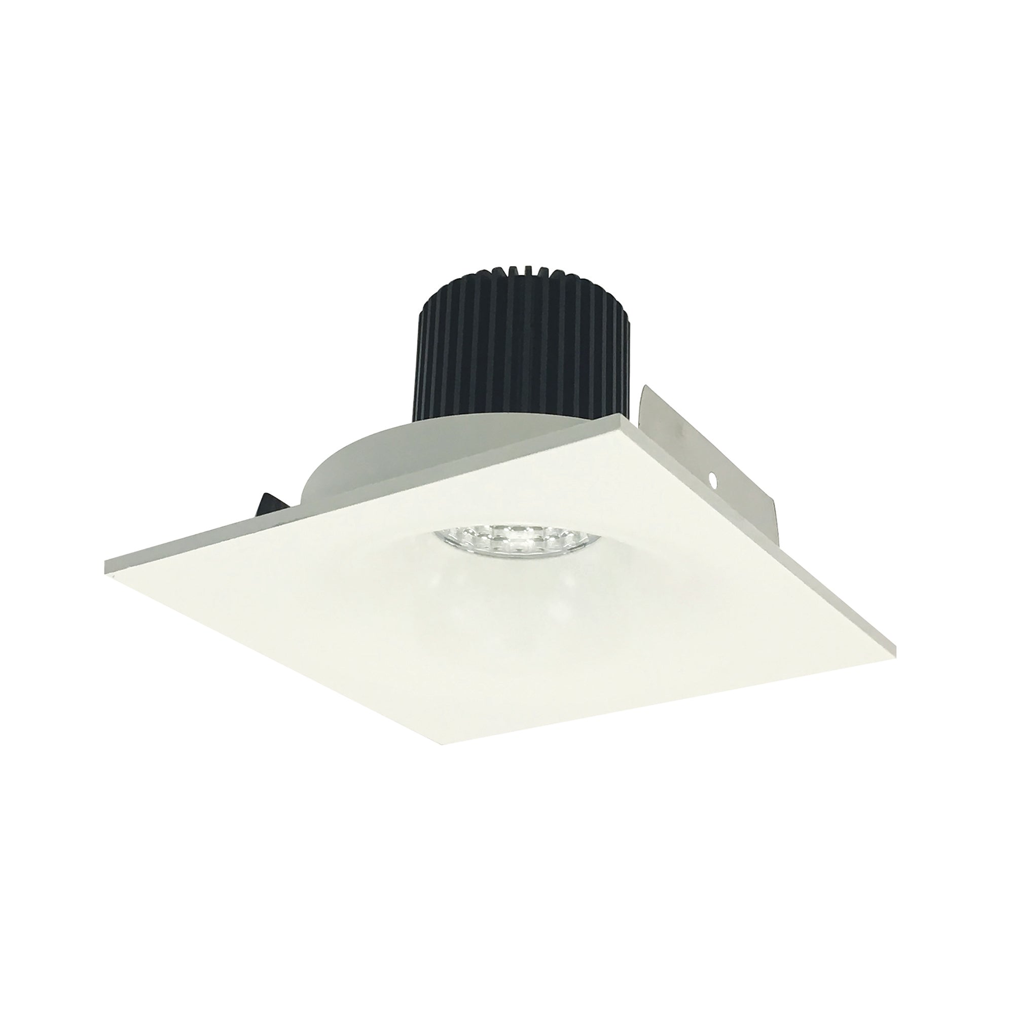 Nora Lighting NIO-4SNB27XWW/10 - Recessed - 4 Inch Iolite LED Square Bullnose, 1000lm / 14W, 2700K, White Finish