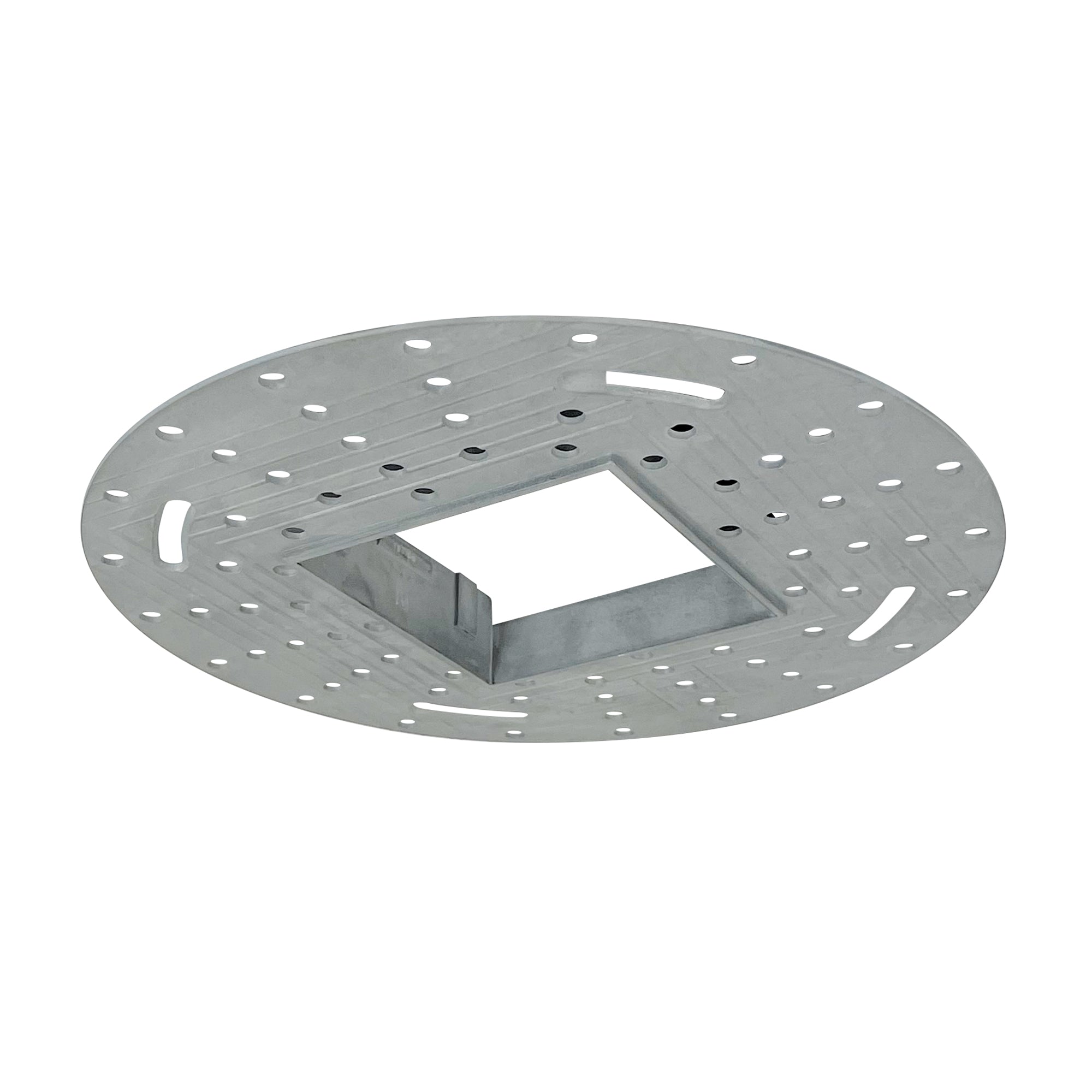 Nora Lighting NIO-TLMR-4SA - Recessed - 4 Inch Square Trimless Mud Ring for 4 Inch Iolite Square Trimless