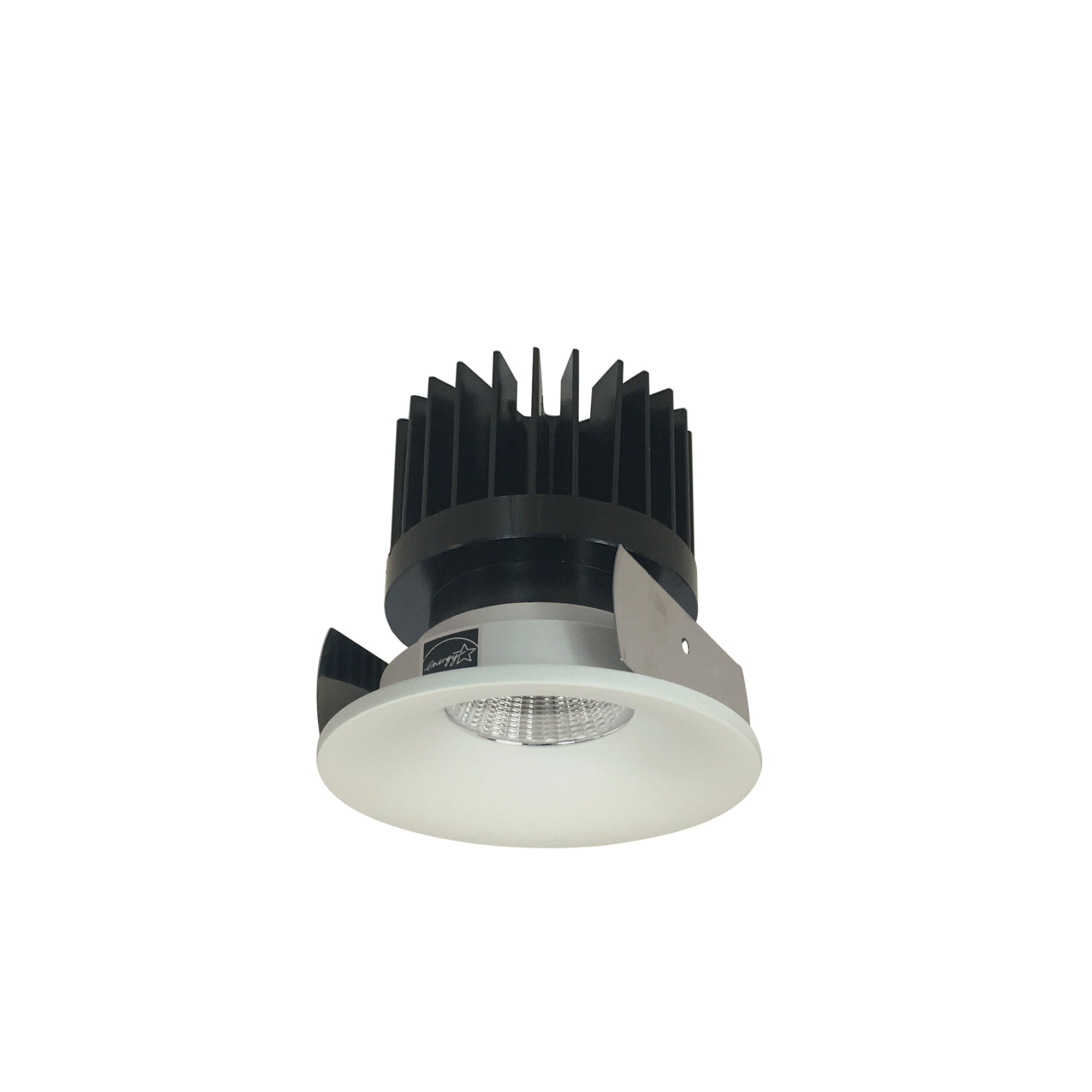 Nora Lighting NIOB-2RNB27XWW/HL - Recessed - 2 Inch Iolite LED Round Bullnose, 1500lm/2000lm/2500lm (varies by housing), 2700K, White Finish