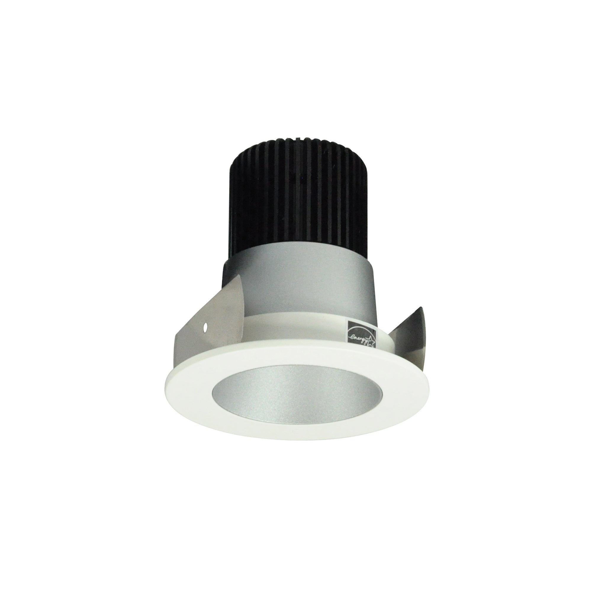 Nora Lighting NIOB-2RNDC27XHW/10 - Recessed - 2 Inch Iolite LED Round Reflector, 1000lm / 14W, 2700K, Haze Reflector / White Flange