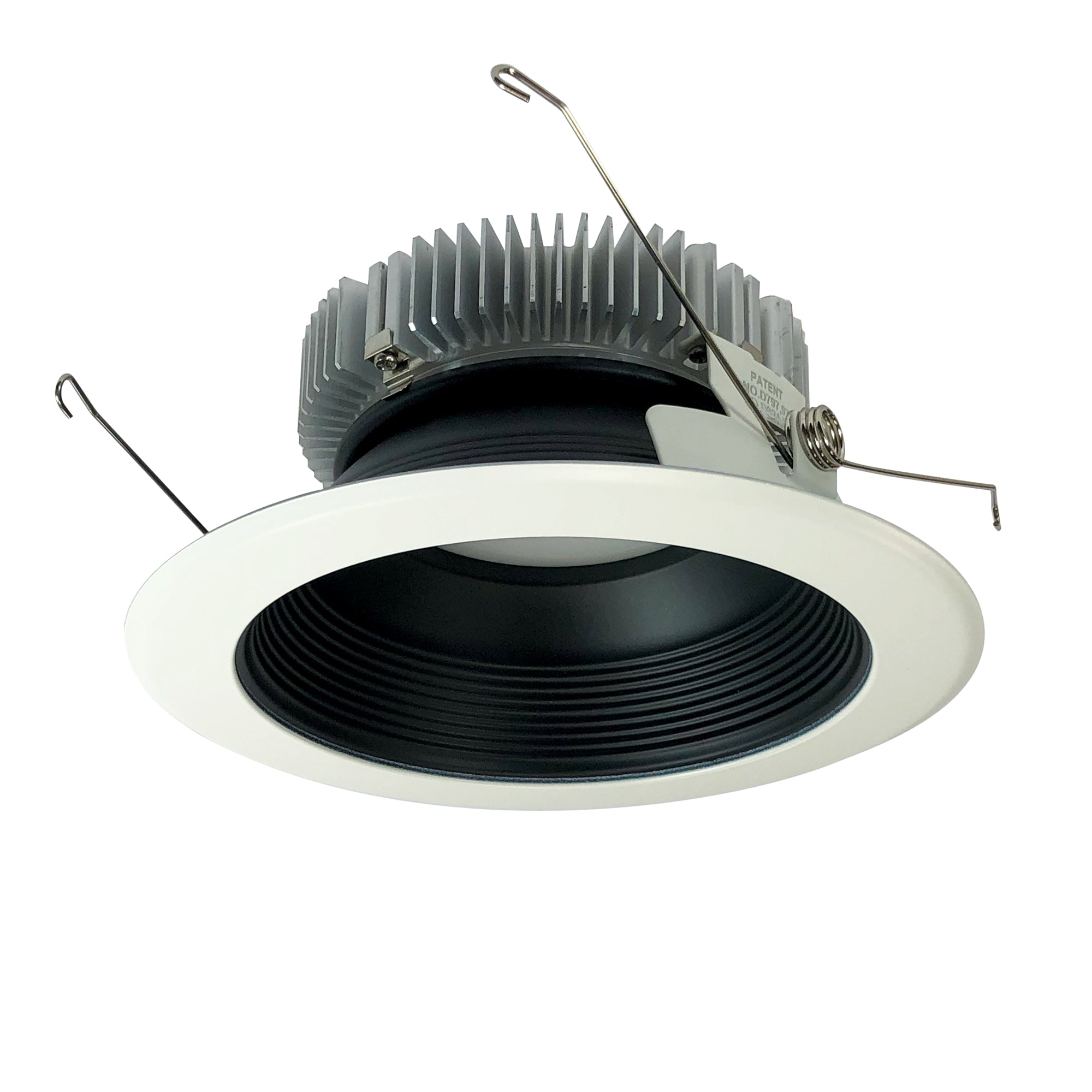 Nora Lighting NLCB2-6521527BW - Recessed - 6 Inch Cobalt Dedicated High Lumen Baffle, 1500lm, 2700K, Black/White