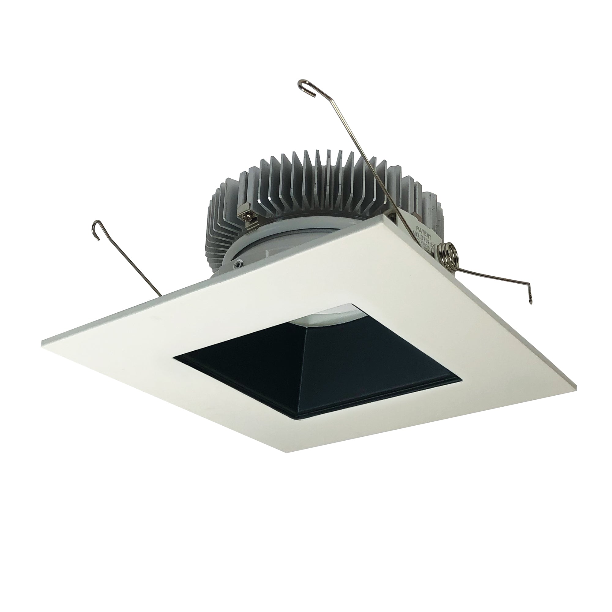 Nora Lighting NLCB2-6562040BW - Recessed - 6 Inch Cobalt Dedicated High Lumen Square/Square, 2000lm, 4000K, Black/White (Compatible with Non-IC Housings Only)