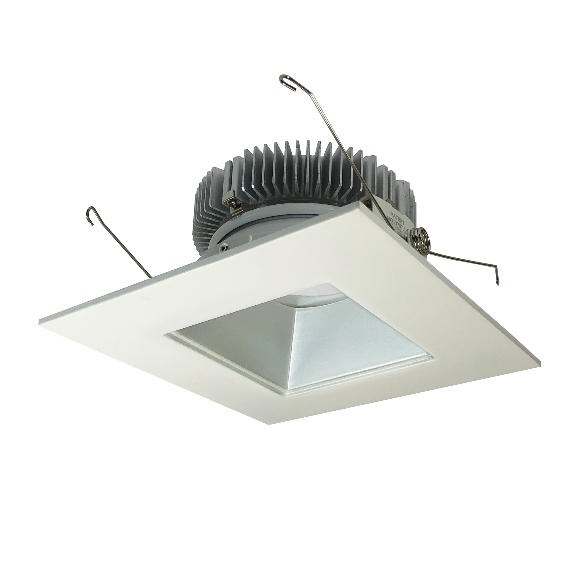 Nora Lighting NLCB2-6561527HZW - Recessed - 6 Inch Cobalt Dedicated High Lumen Square/Square, 1500lm, 2700K, Haze/White