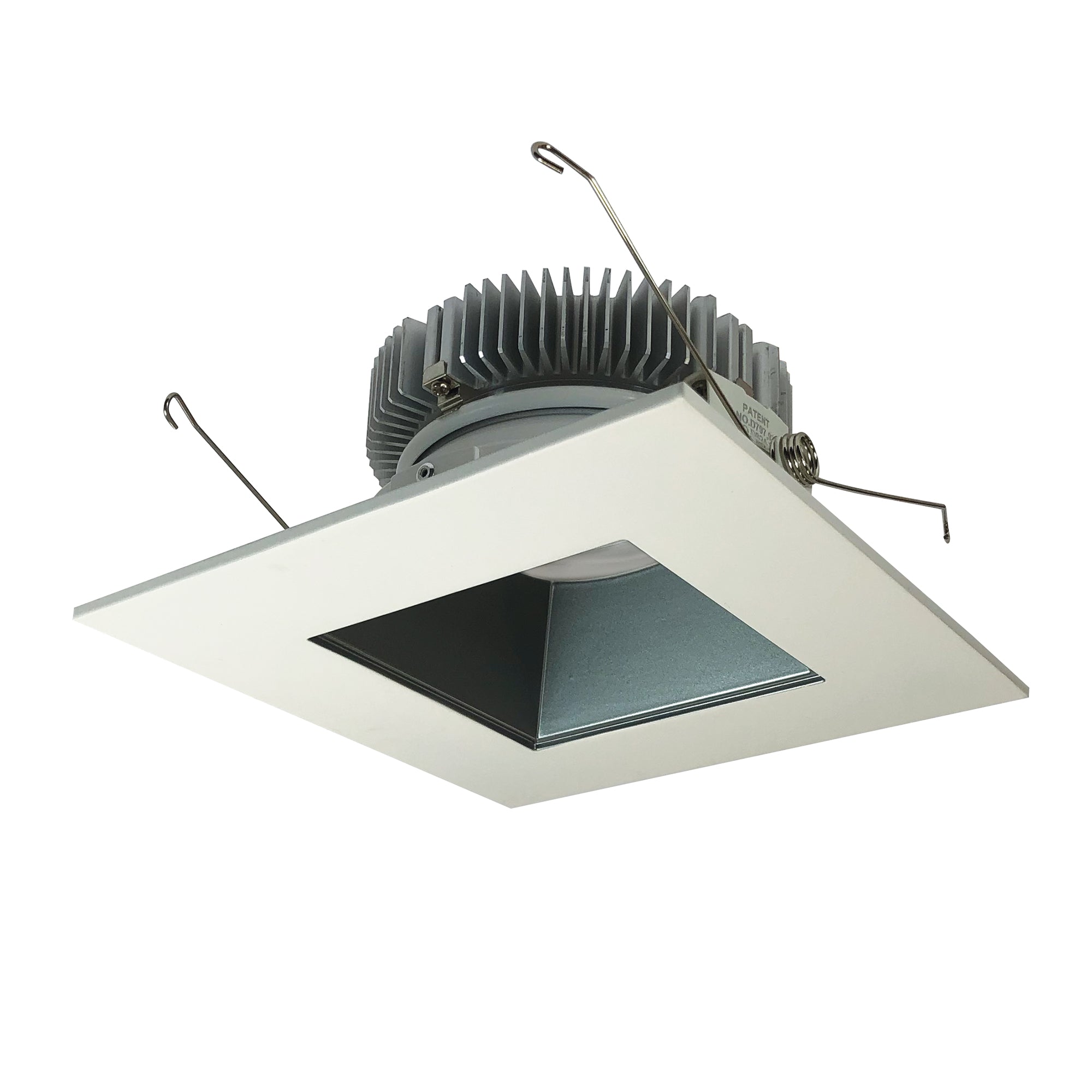 Nora Lighting NLCB2-6561527PW - Recessed - 6 Inch Cobalt Dedicated High Lumen Square/Square, 1500lm, 2700K, Pewter/White