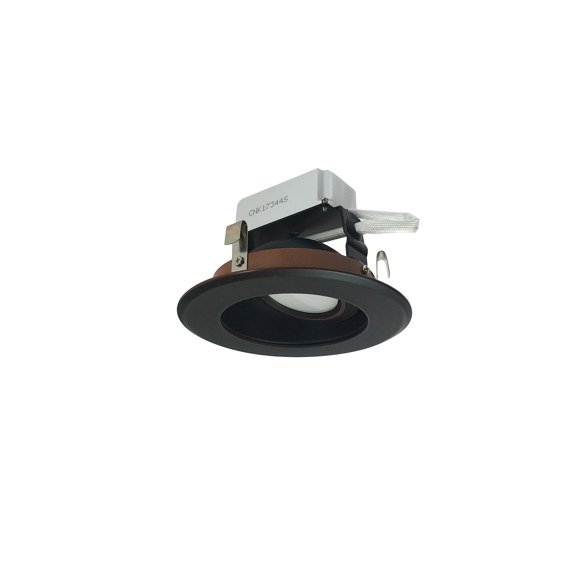 Nora Lighting NLCBC-46927XBZBZ - Recessed - 4 Inch Cobalt Adjustable LED Retrofit, 1000lm / 12W, 2700K, Bronze Reflector / Bronze Flange