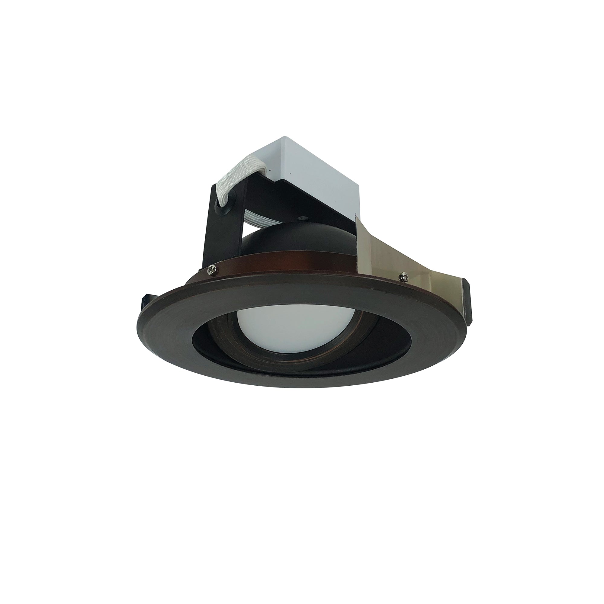 Nora Lighting NLCBC-56927XBZBZ - Recessed - 5 Inch Cobalt Adjustable LED Retrofit, 1200lm / 14W, 2700K, Bronze Reflector / Bronze Flange