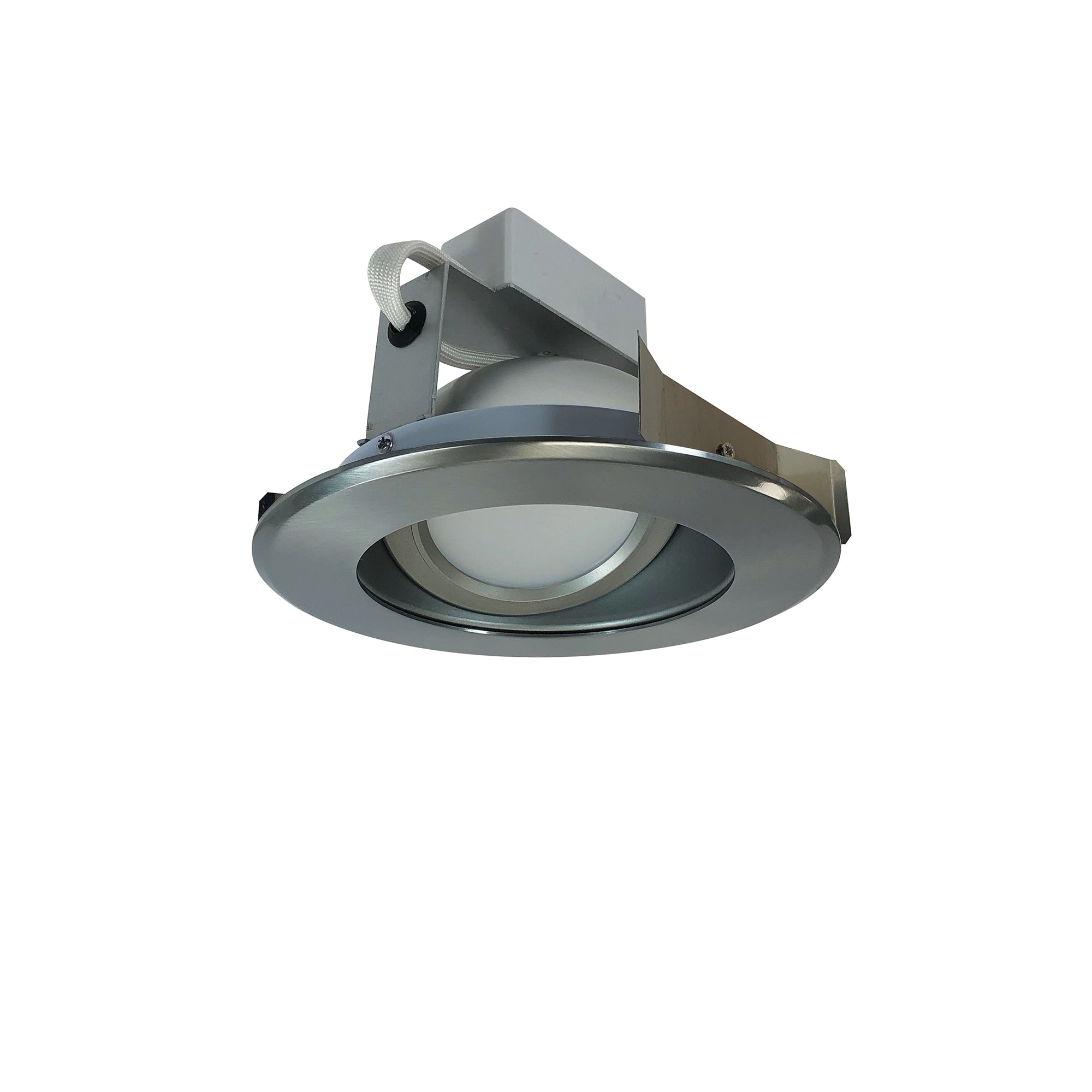 Nora Lighting NLCBC-56927XHZN - Recessed - 5 Inch Cobalt Adjustable LED Retrofit, 1200lm / 14W, 2700K, Haze Reflector / Natural Metal Flange