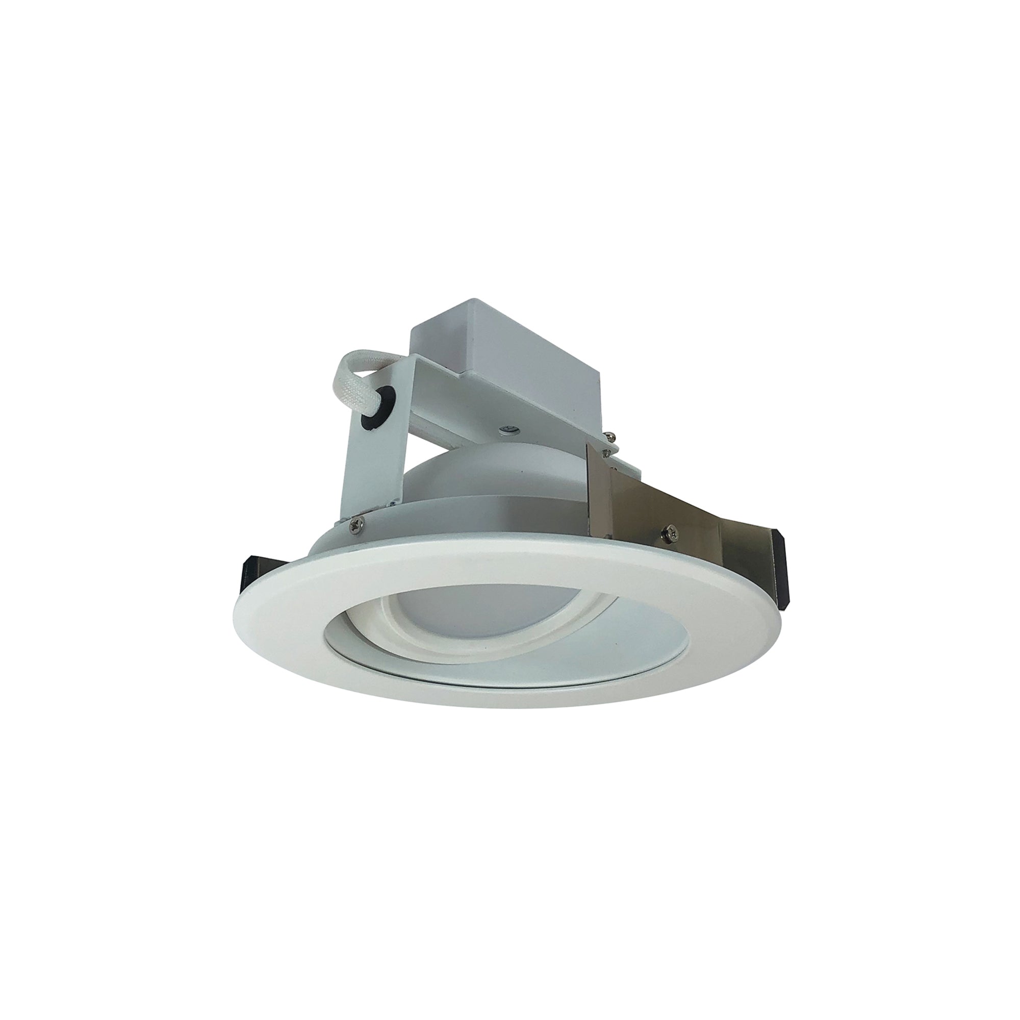 Nora Lighting NLCBC-56927XMPW - Recessed - 5 Inch Cobalt Adjustable LED Retrofit, 1200lm / 14W, 2700K, Matte Powder White Reflector / Matte Powder White Flange