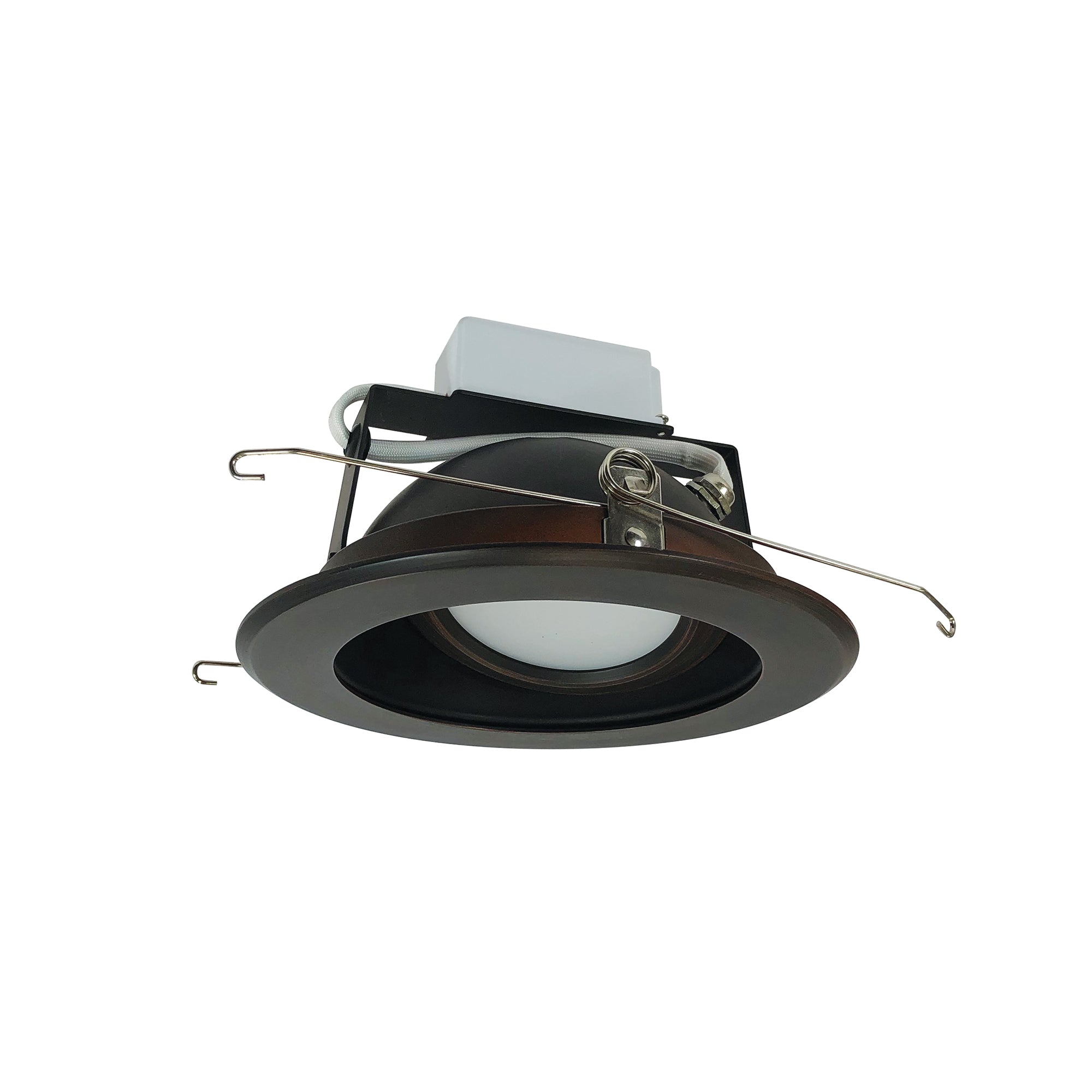 Nora Lighting NLCBC-66927XBZBZ - Recessed - 6 Inch Cobalt Adjustable LED Retrofit, 1200lm / 14W, 2700K, Bronze Reflector / Bronze Flange