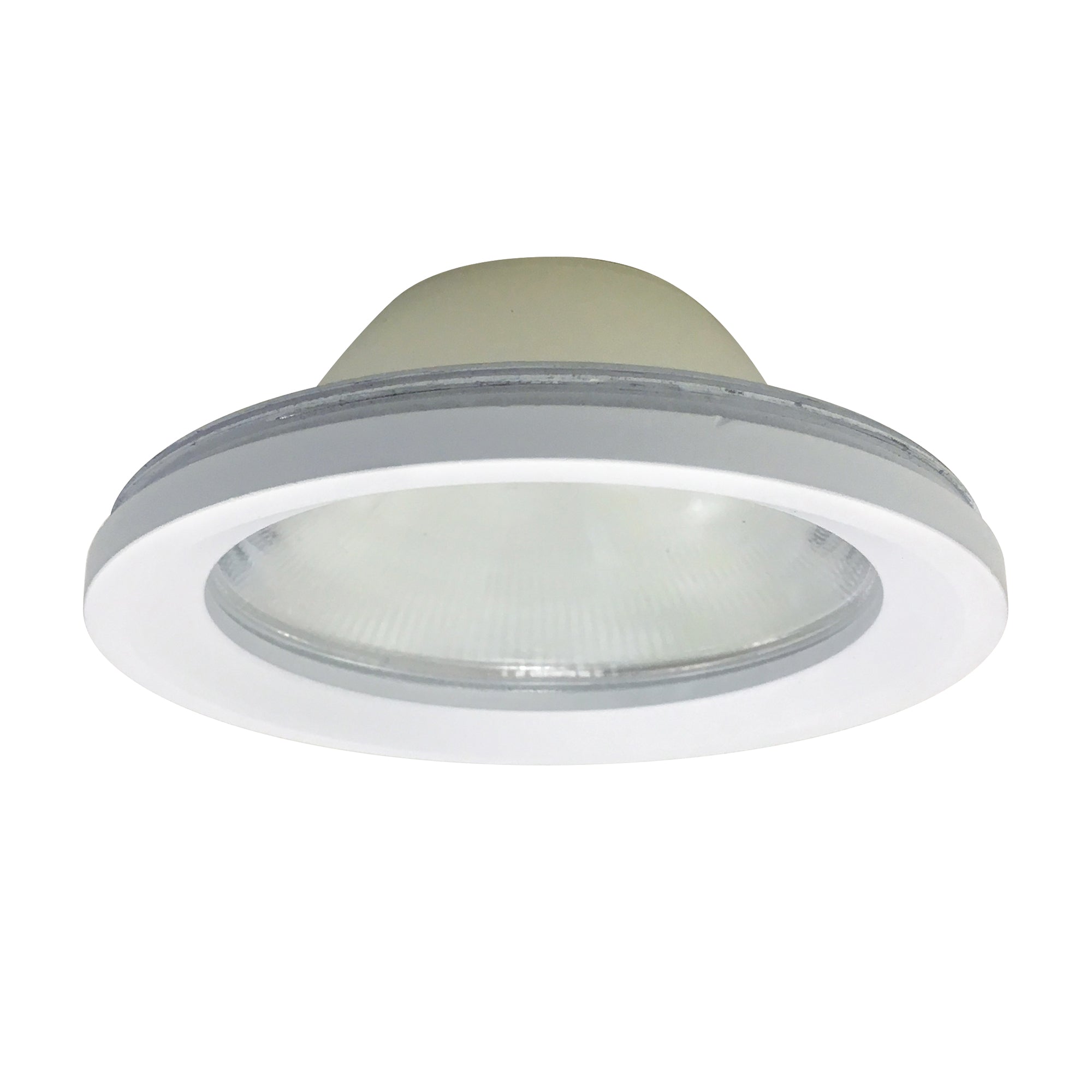 Nora Lighting NLCBC-669TIR15MPW - Recessed - 15° TIR Optic with Matte Powder White Ring for 6 Inch Cobalt Adjustable