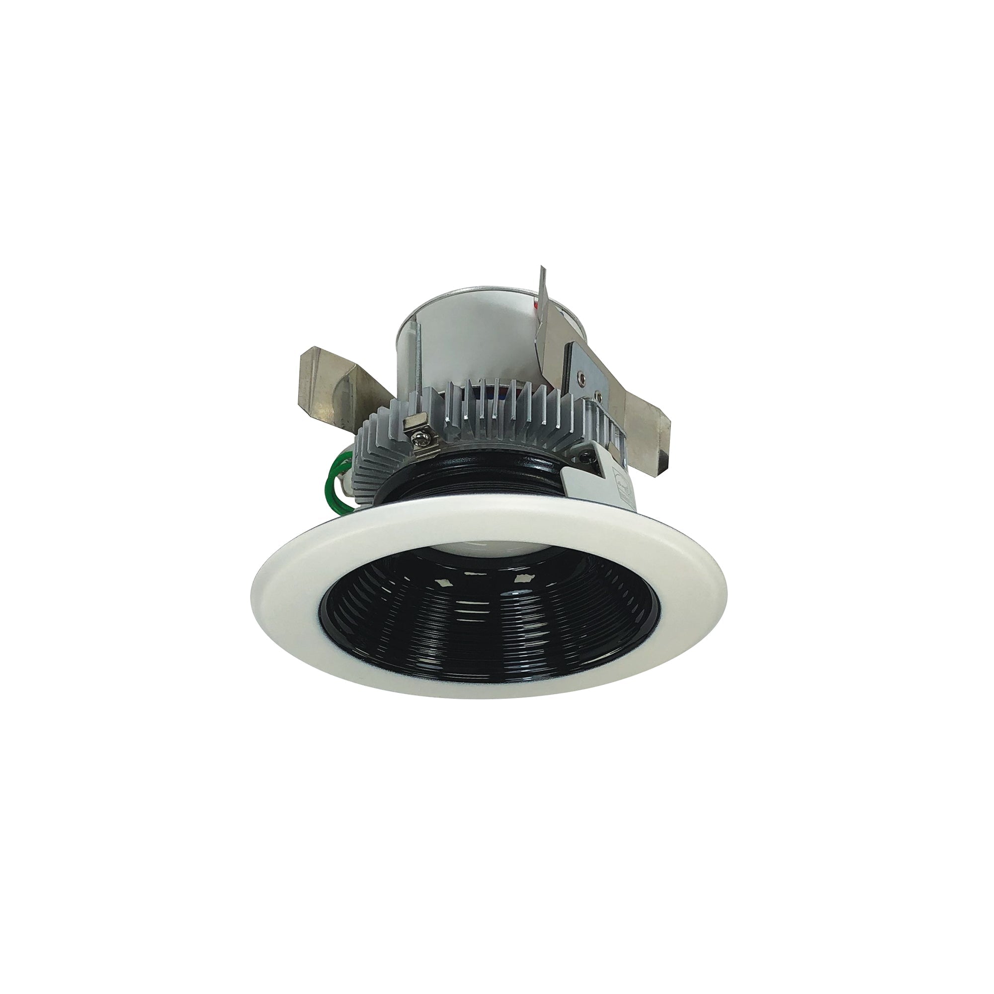 Nora Lighting NLCBC2-45227BW/A - Recessed - 4 Inch Cobalt Click 750LM LED Retrofit, Round Baffle, 10W, 2700K, Black/White, 120V Triac/ELV Dimming