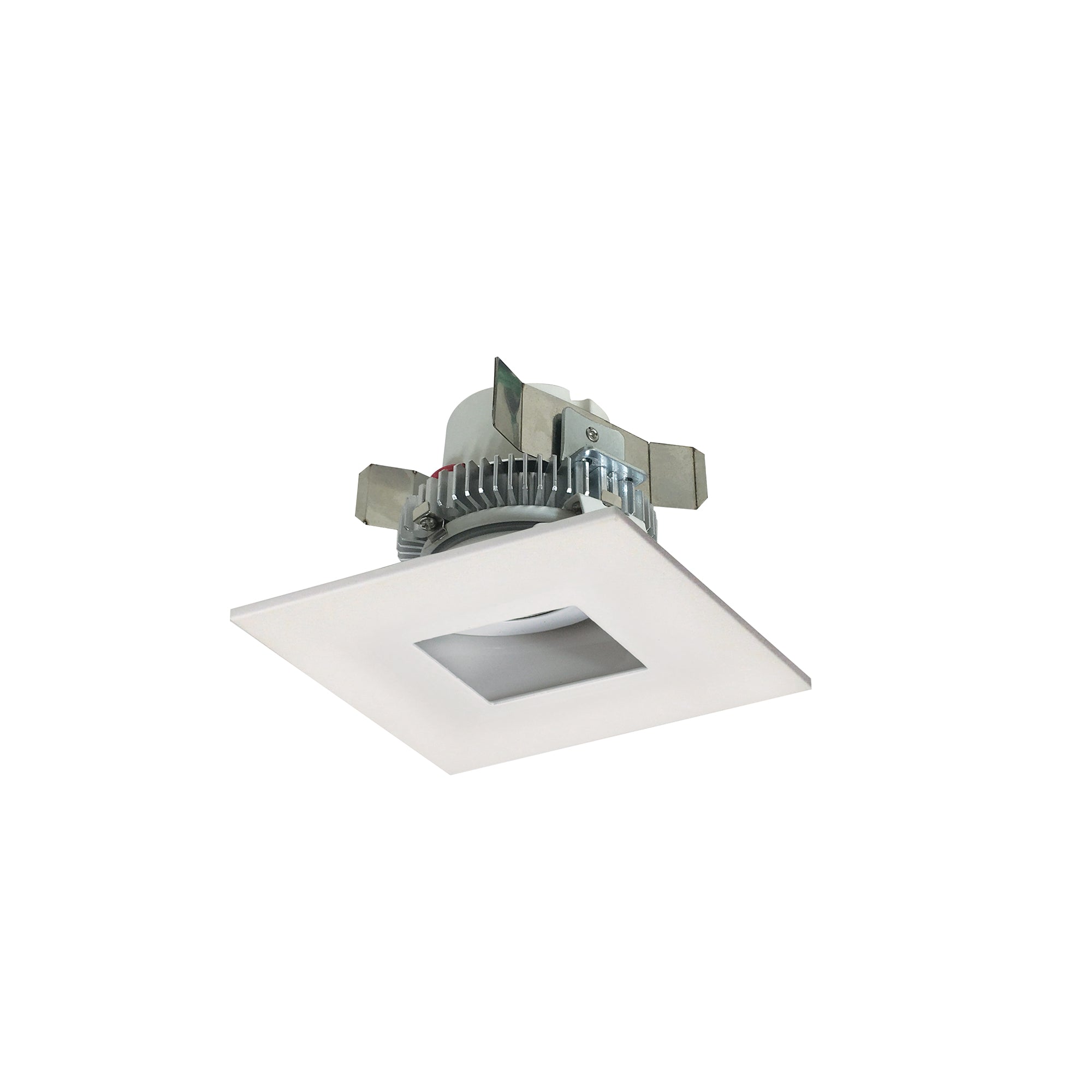 Nora Lighting NLCBC2-45527WW/A - Recessed - 4 Inch Cobalt Click 750LM LED Retrofit, Square Pinhole, 10W, 2700K, White, 120V Triac/ELV Dimming