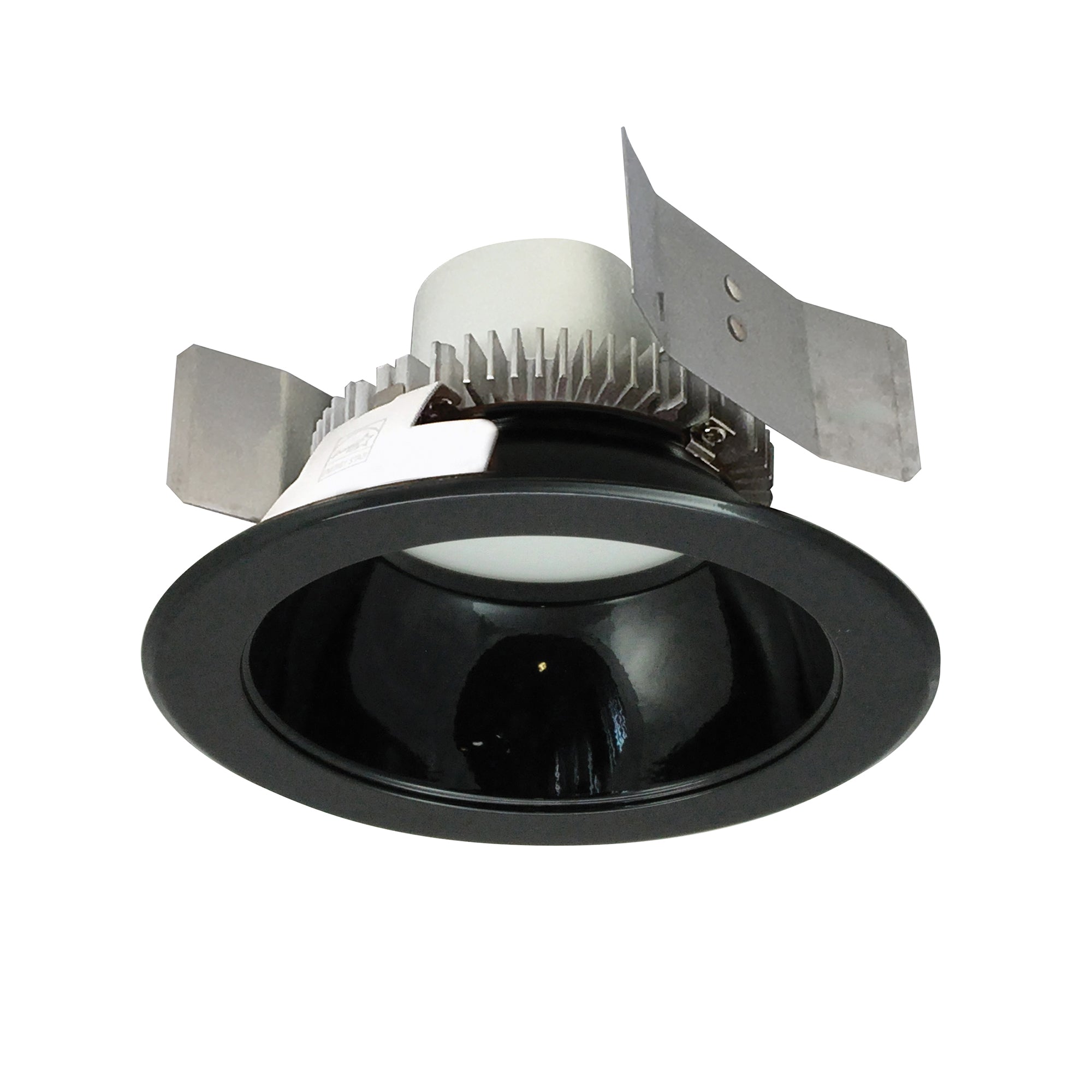 Nora Lighting NLCBC2-55127BB/10 - Recessed - 5 Inch Cobalt Click LED Retrofit, Round Reflector, 1000lm / 12W, 2700K, Black Reflector / Black Flange