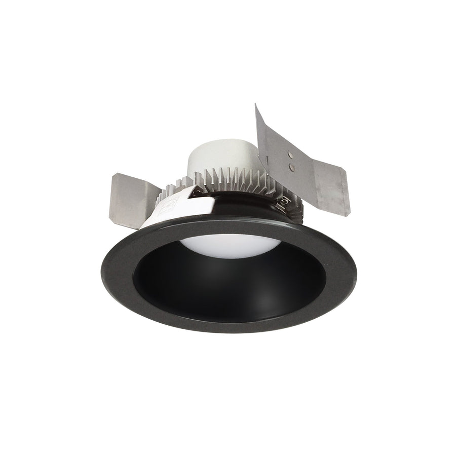 Nora NLCBC2-55135BB/A 5 inch Cobalt Click Round Retrofit Reflector, 750lm / 10W, 3500K, Black Reflector / Black Flange