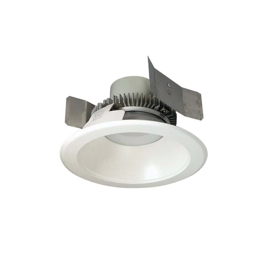 Nora NLCBC2-55135WW/A 5 inch Cobalt Click Round Retrofit Reflector, 750lm / 10W, 3500K, White Reflector / White Flange