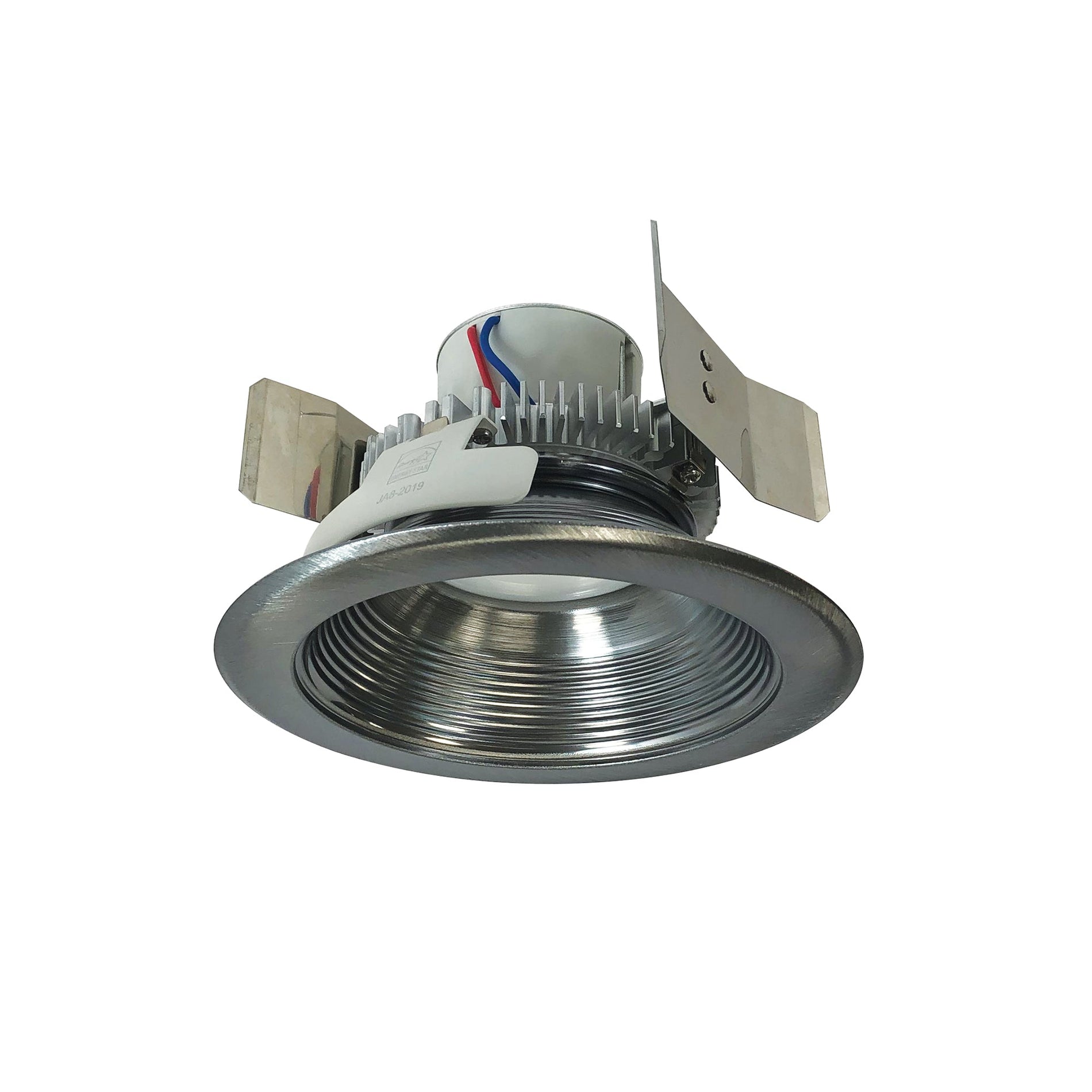 Nora NLCBC2-55235NN/A 5 inch Cobalt Click Round Retrofit Baffle, 750lm / 10W, 3500K, Natural Metal Baffle / Natural Metal Flange