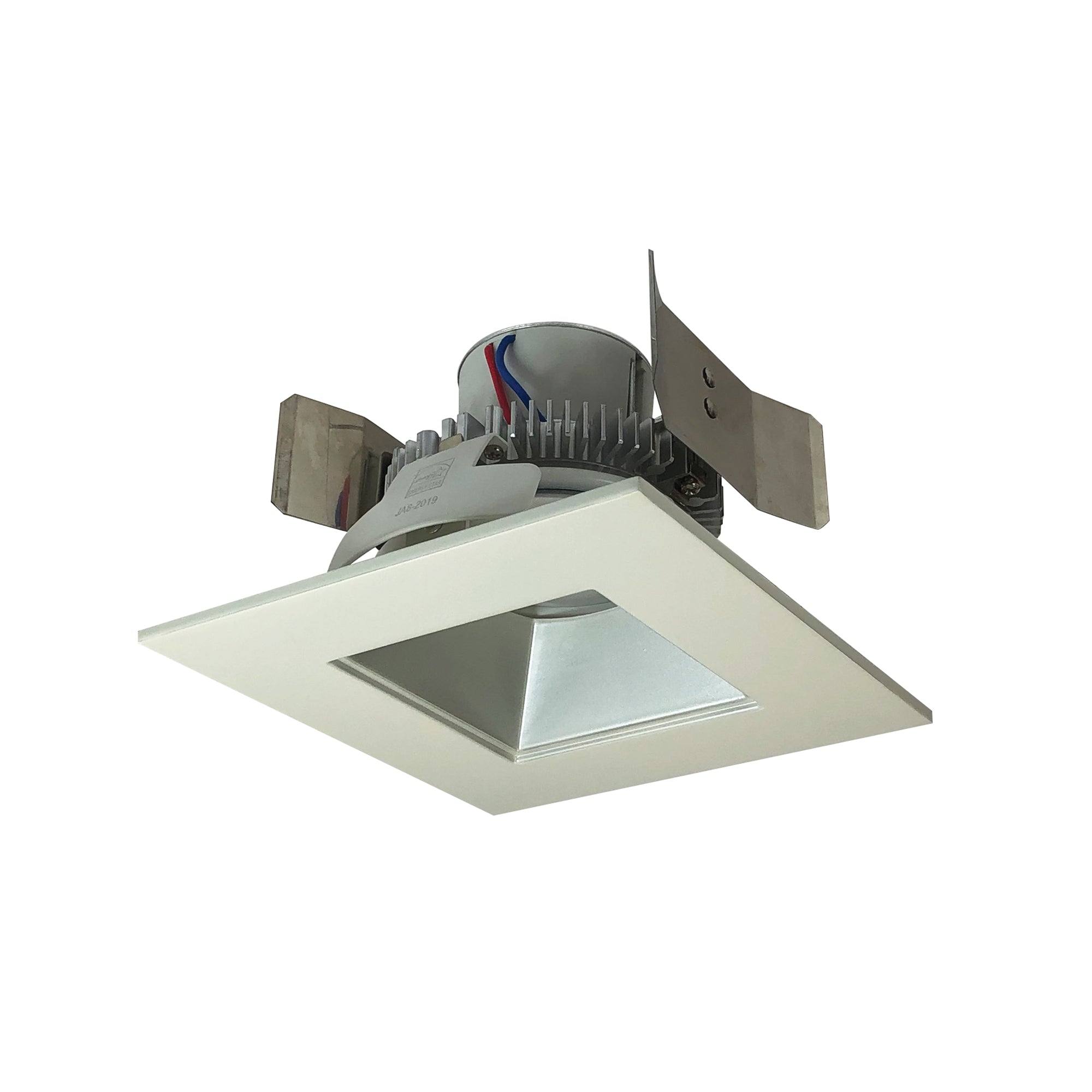 Nora Lighting NLCBC2-55640HZW/10 - Recessed - 5 Inch Cobalt Click LED Retrofit, Square Reflector, 1000lm / 12W, 4000K, Haze Reflector / White Flange