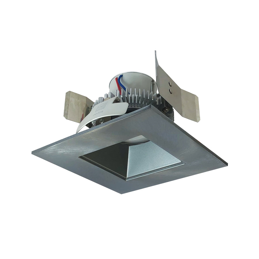 Nora NLCBC2-55635NN/A 5 inch Cobalt Click Square Retrofit Reflector with Square Aperture, 750lm / 10W, 3500K, Natural Metal Reflector / Natural Metal Flange