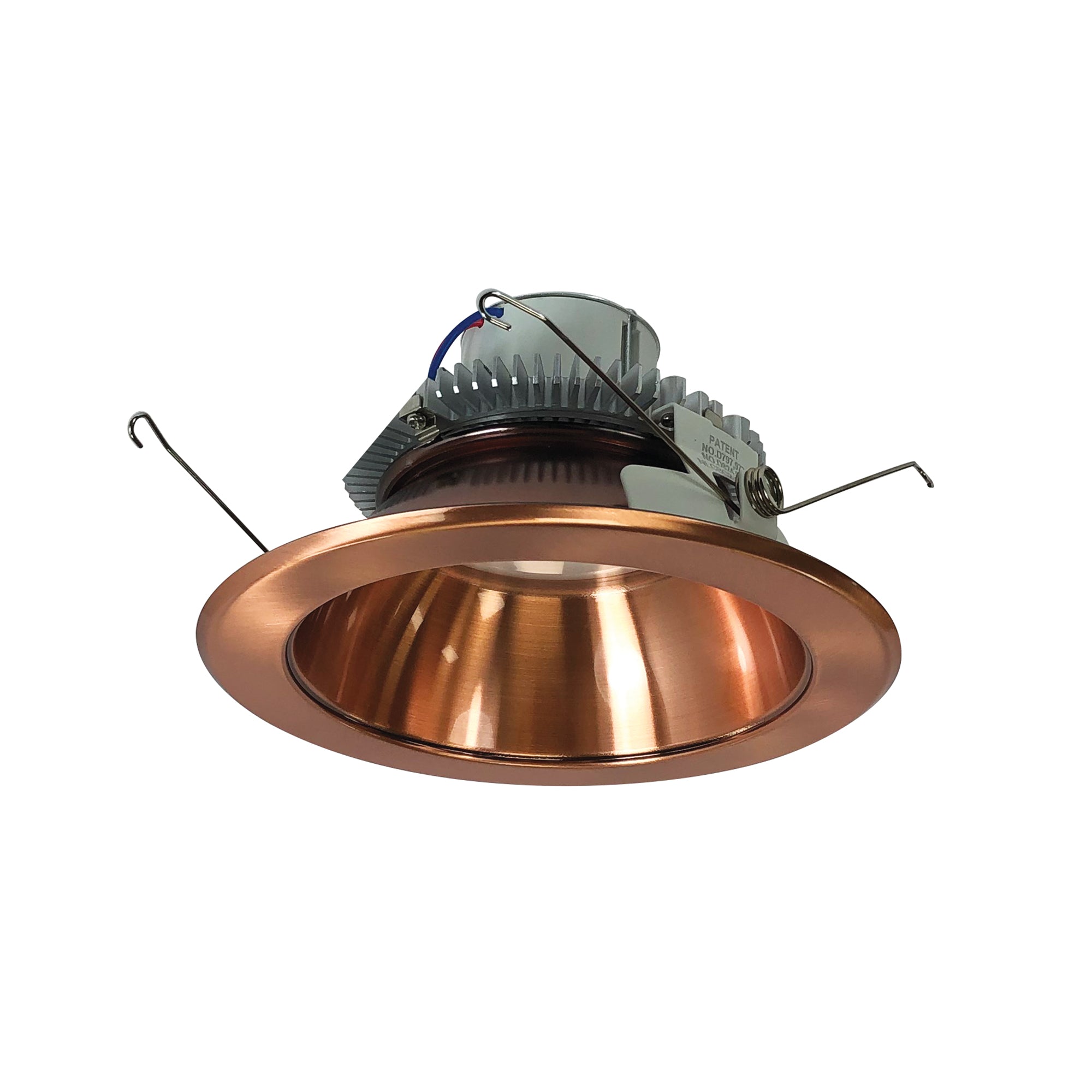 Nora Lighting NLCBC2-65127COCO/10 - Recessed - 6 Inch Cobalt Click LED Retrofit, Round Reflector, 1000lm / 12W, 2700K, Copper Reflector / Copper Flange