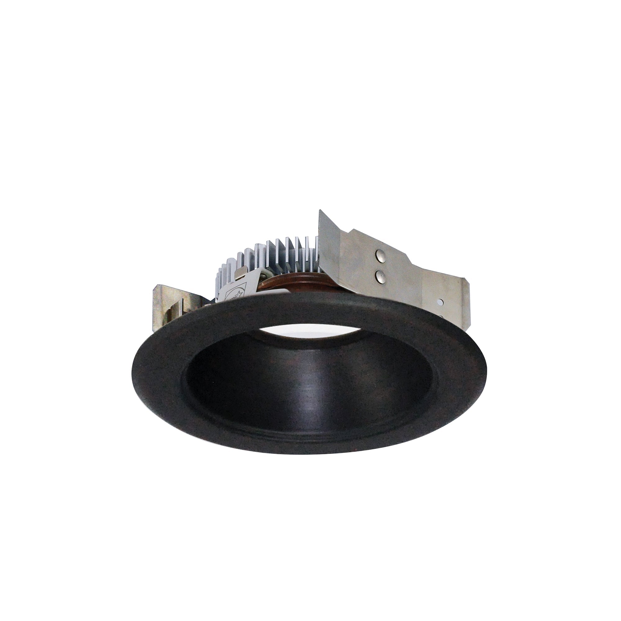 Nora Lighting NLCBS-4W511230BZ - Recessed - 4 Inch Cobalt Shallow High Lumen LED Trim, Round Reflector, 1250lm, 3000K, Bronze