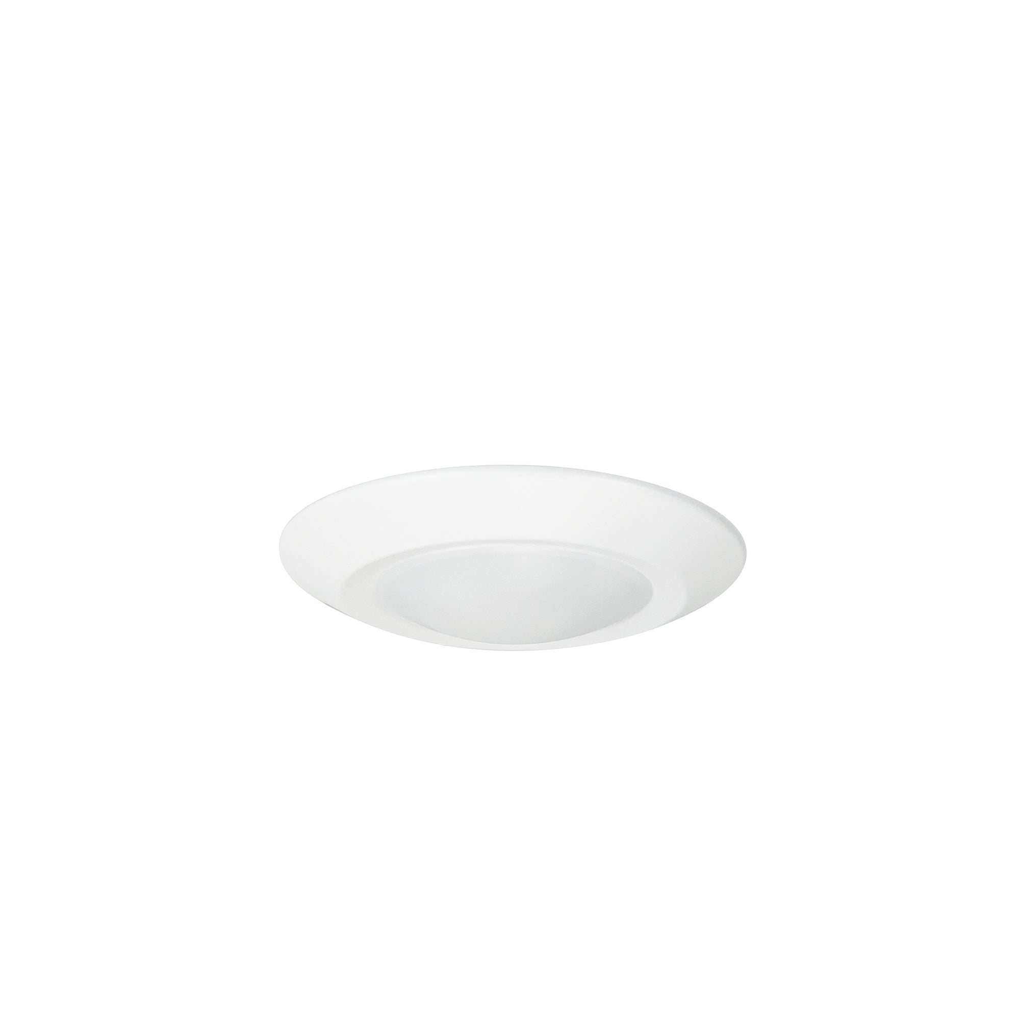 Nora Lighting NLOPAC-R4REGT2430W - Surface - 4 Inch Regressed AC Opal LED Surface Mount, 700lm / 11W, 3000K, White finish