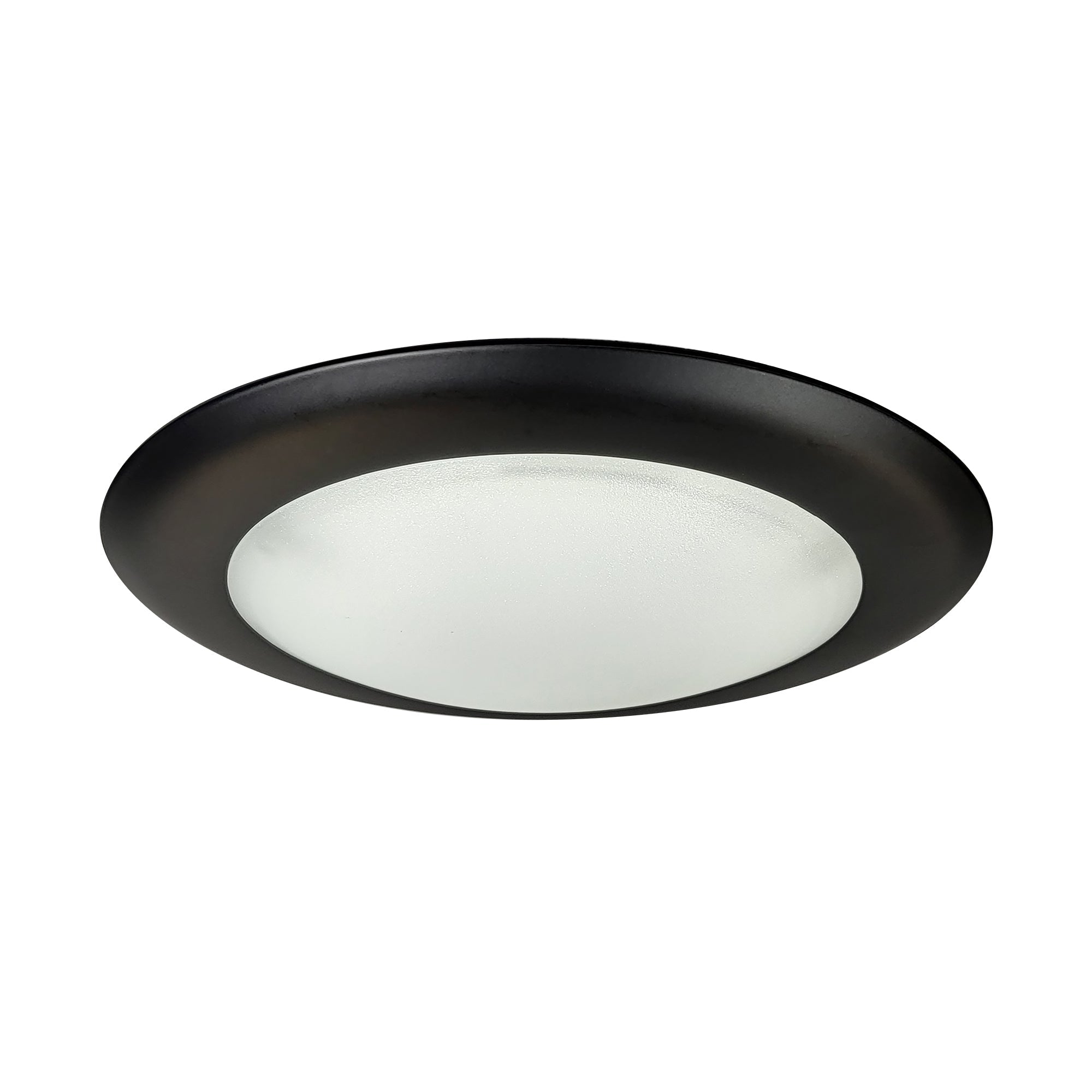 Nora Lighting NLOPAC-R6509T2430B - Surface - 6 Inch AC Opal LED Surface Mount, 1150lm / 16.5W, 3000K, Black finish