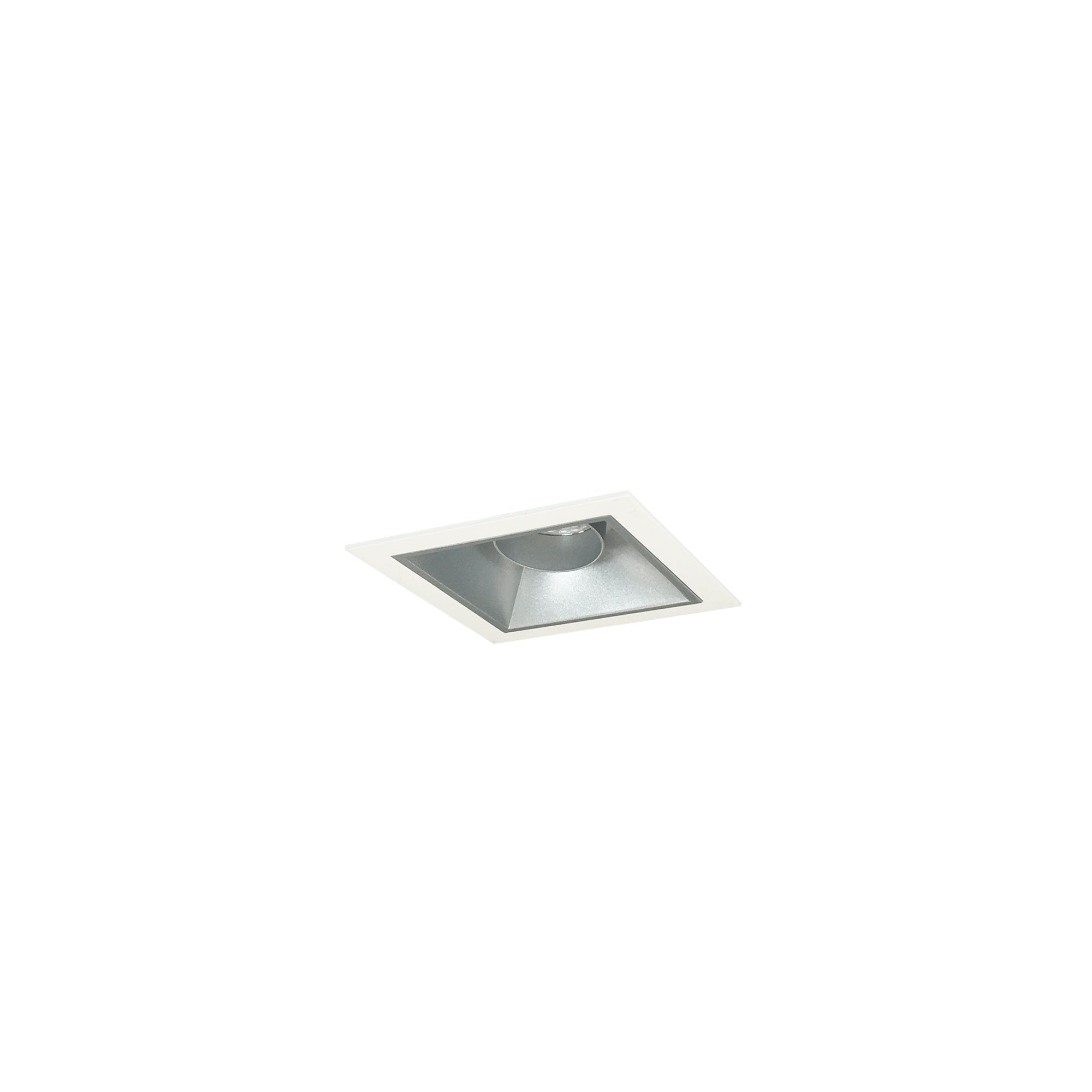 Nora Lighting NMIOT-11-MPW-A-27X-10-HZ - Recessed - Iolite MLS 1-Head Trim Kit, MPW Flange, 2700K, 1000lm, Haze Adj. Snoot Trim