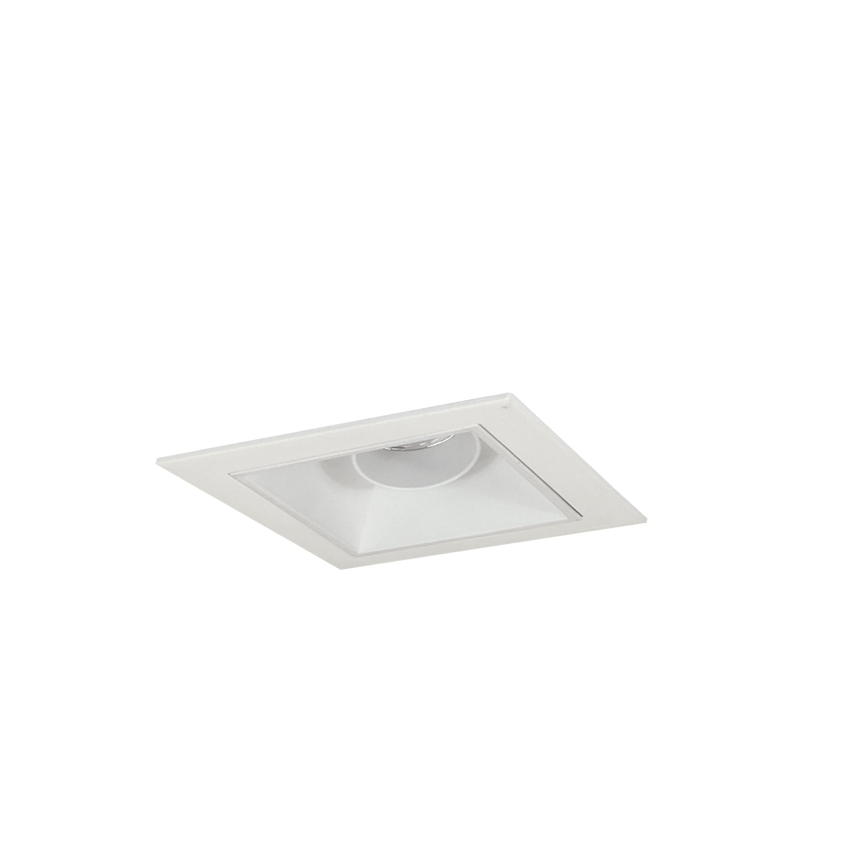 Nora Lighting NMIOT-11-MPW-A-27X-10-MPW - Recessed - Iolite MLS 1-Head Trim Kit, MPW Flange, 2700K, 1000lm, MPW Adj. Snoot Trim