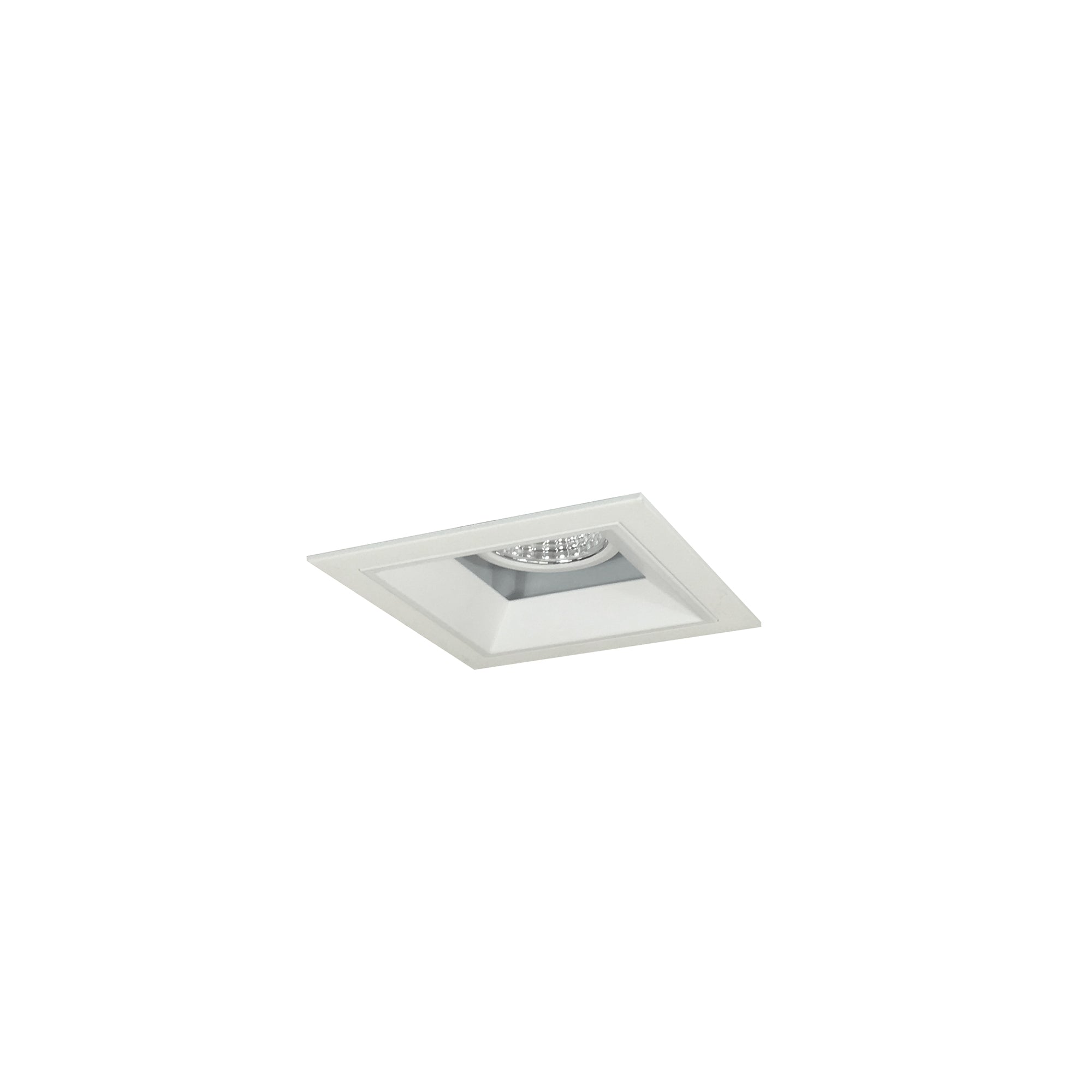 Nora Lighting NMIOT-11-MPW-F-30X-10-MPW - Recessed - Iolite MLS 1-Head Trim Kit, MPW Flange, 3000K, 1000lm, MPW Fixed Downlt. Trim