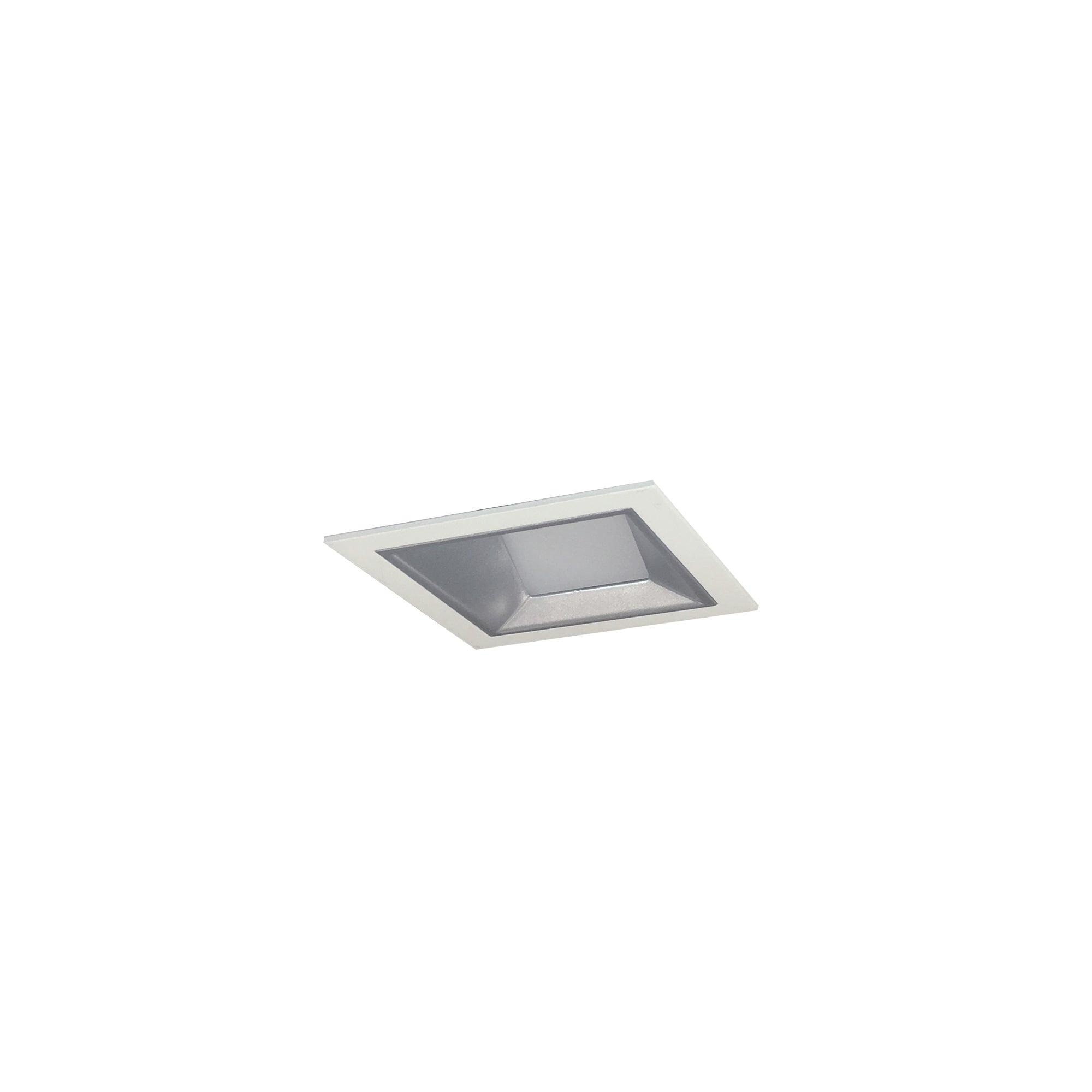 Nora Lighting NMIOT-11-MPW-W-27X-10-HZ - Recessed - Iolite MLS 1-Head Trim Kit, MPW Flange, 2700K, 1000lm, Haze Wall Wash Trim