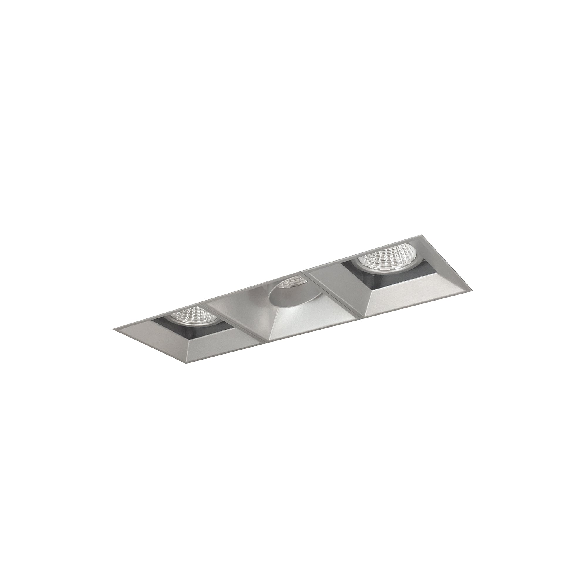 Nora Lighting NMIOTL-13-NF-AFF-27X-10-HZ - Recessed - Iolite MLS 3-Head Trimless Reflector Kit, 2700K, 1000lm, Haze Adj. Snoot/Fixed Downlt. Trims