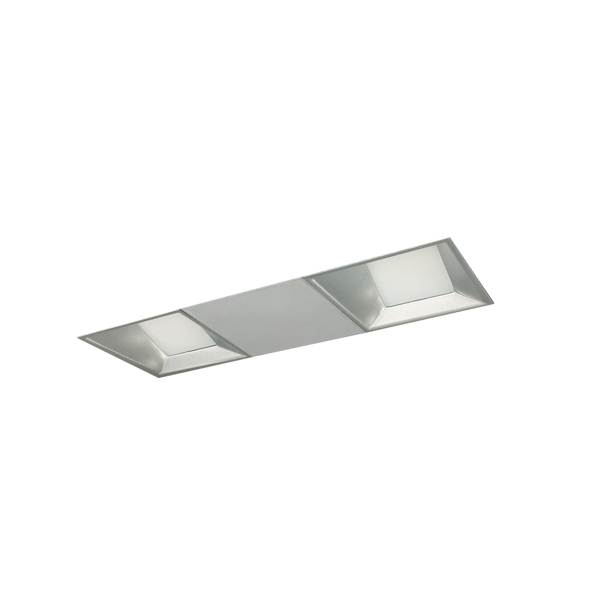 Nora Lighting NMIOTL-13-NF-BWW-CDX-10-HZ - Recessed - Iolite MLS 3-Head Trimless Reflector Kit, Comfort Dim, 800lm, Haze Blank/Wall Wash Trims