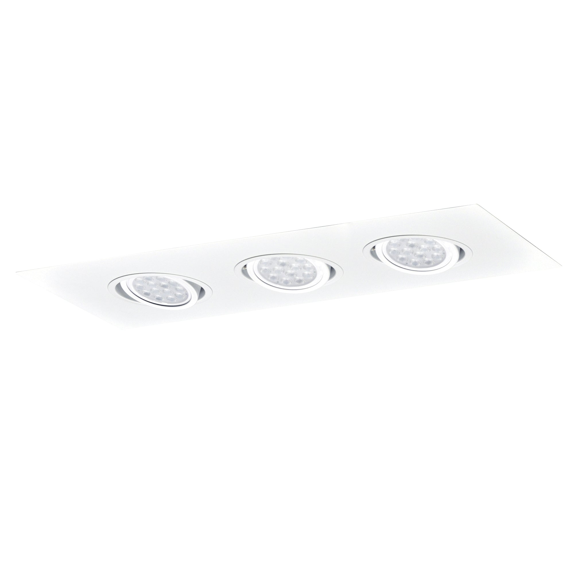 Nora Lighting NMRT2-1F3L0930FWW - Recessed - NMR2 3L FLAT 900L 30K FLOOD WHT/WHT