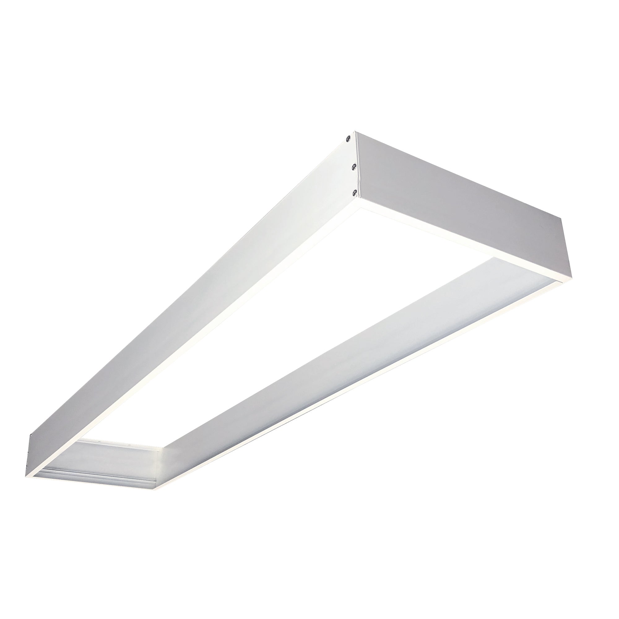 Nora Lighting NPDBL-14DDFK/W - Recessed - Surface Mounting Frame for 1'x4' LED Backlit Panels with Emergency