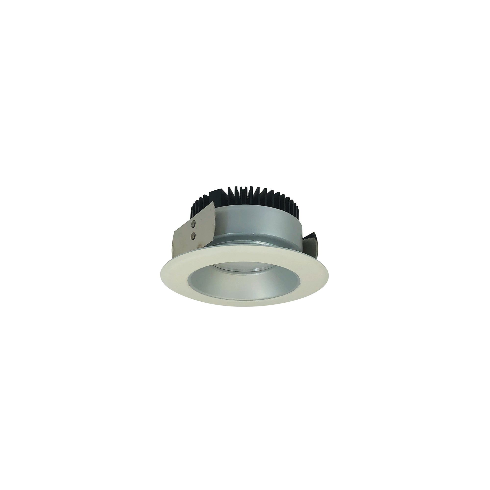 Nora Lighting NRM2-411L0940MHZW - Recessed - 4 Inch Marquise II Round Reflector, 900lm, 4000K, Medium Flood, Haze/White