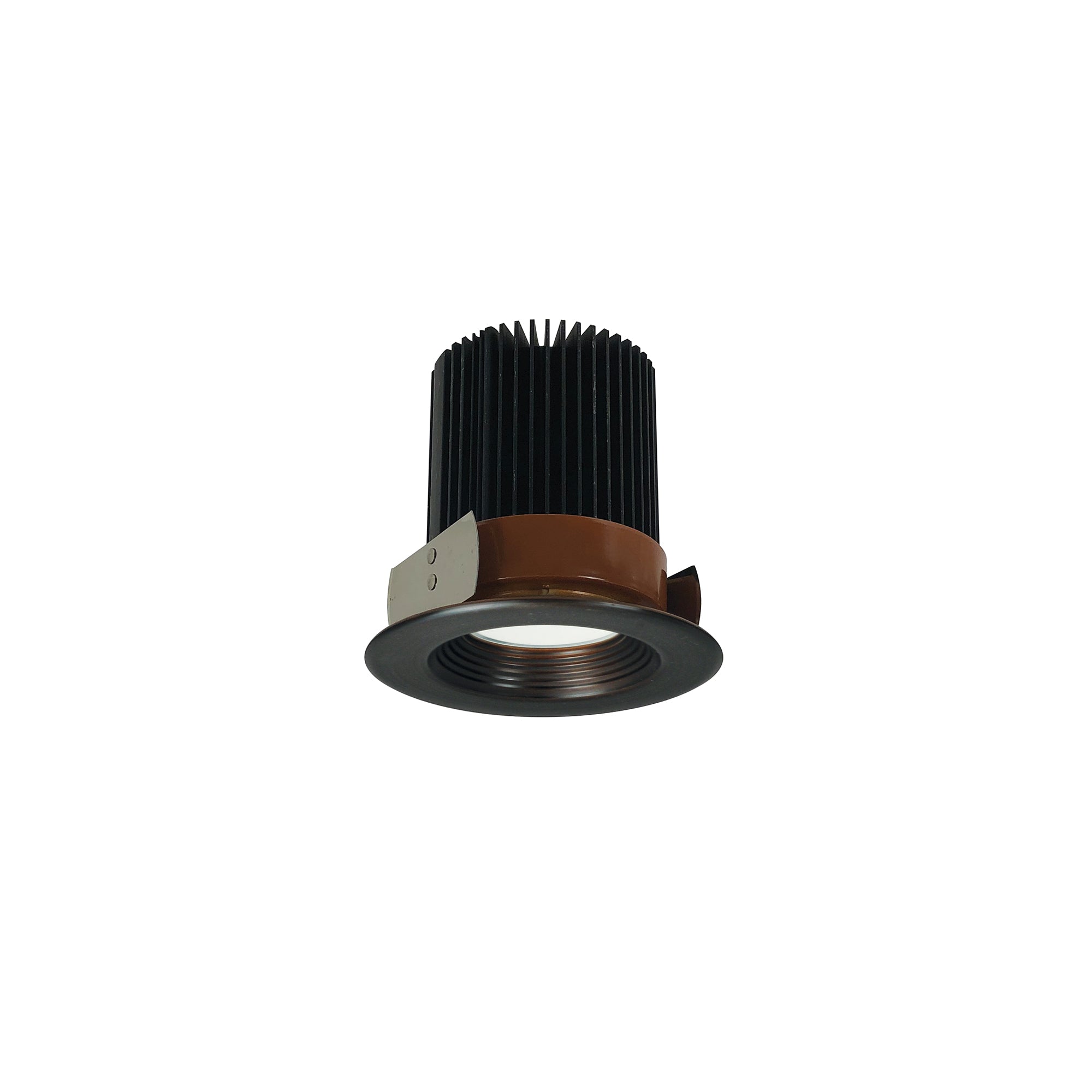 Nora Lighting NRM2-412L1535SBZ - Recessed - 4 Inch Marquise II Trim, 1500lm, 3500K, Spot Baffle, Bronze